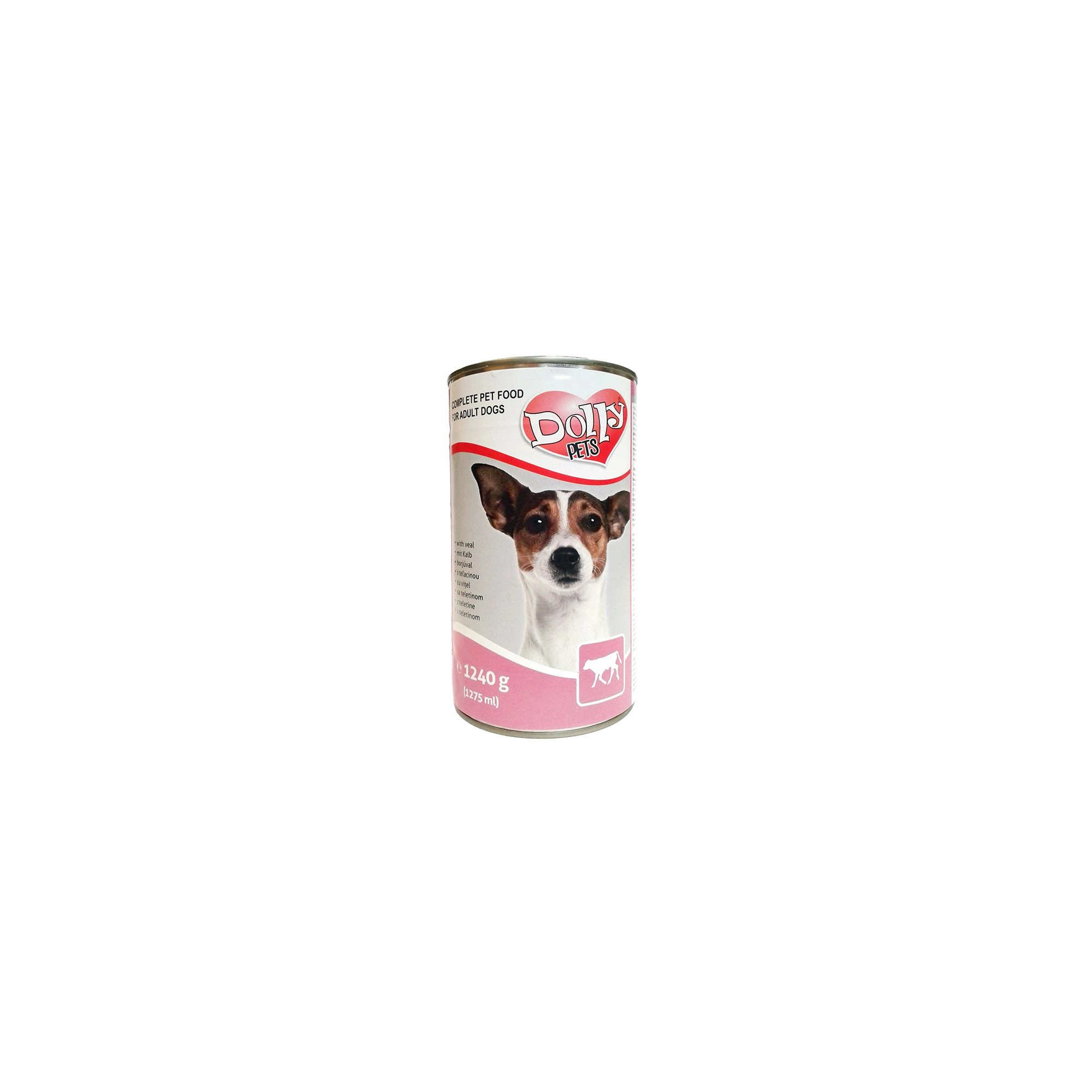 Dolly Dog Konzerv Borjú 1240g