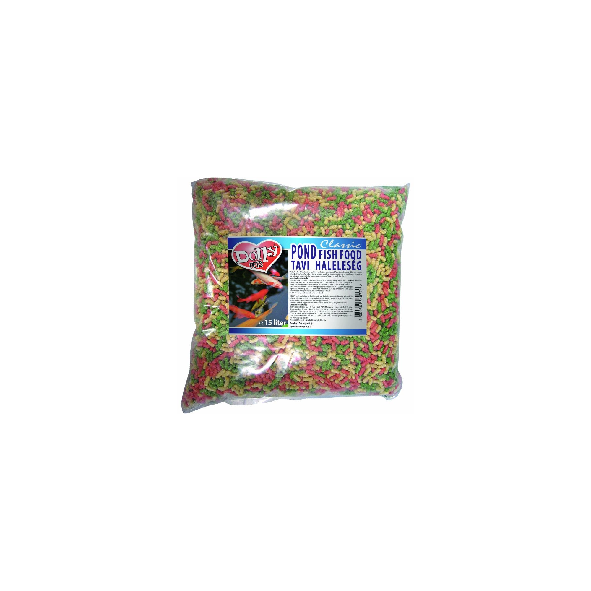 Dolly Haltáp Tavi Hal Classic 15l