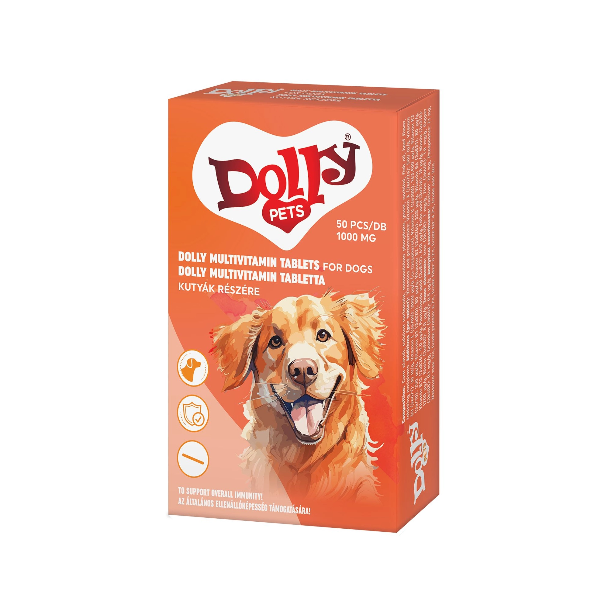 Dolly Multivitamin Kutyának 50db/Doboz