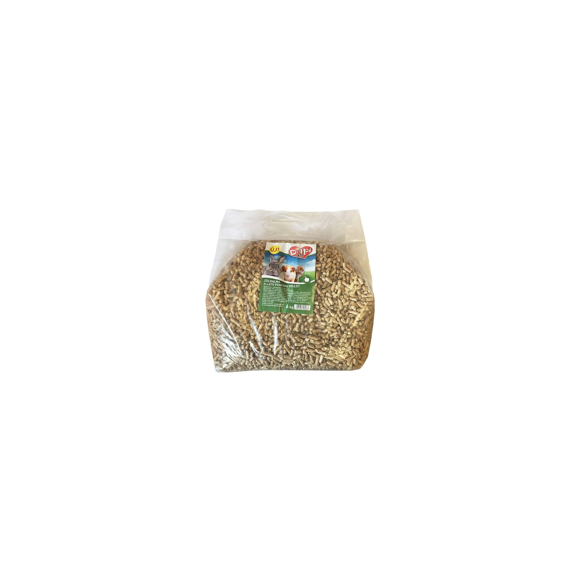 Dolly Pellet 6kg 10L Zöldalmás