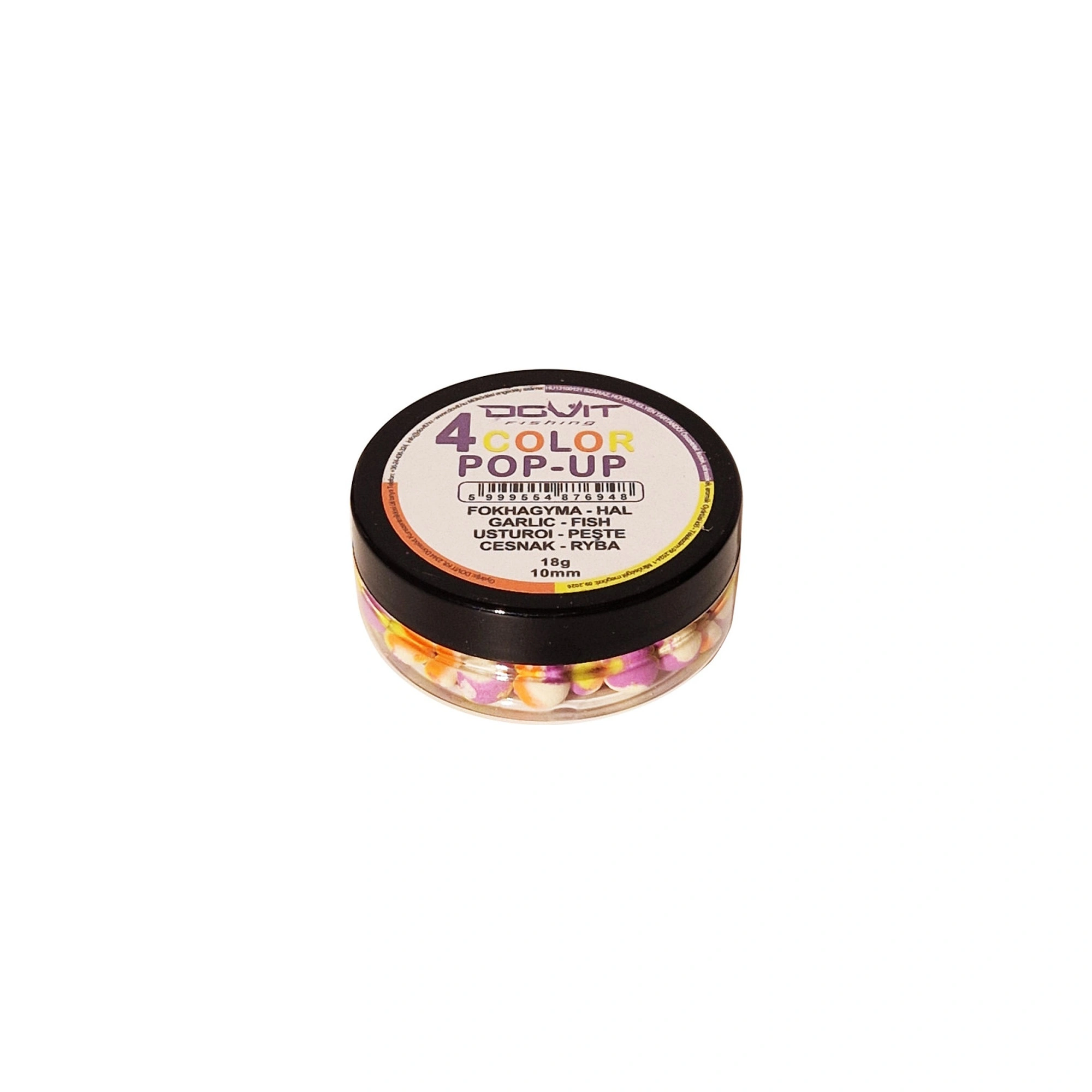 Dovit 4 Color Pop-Up 10mm - Fokhagyma - Hal 18g