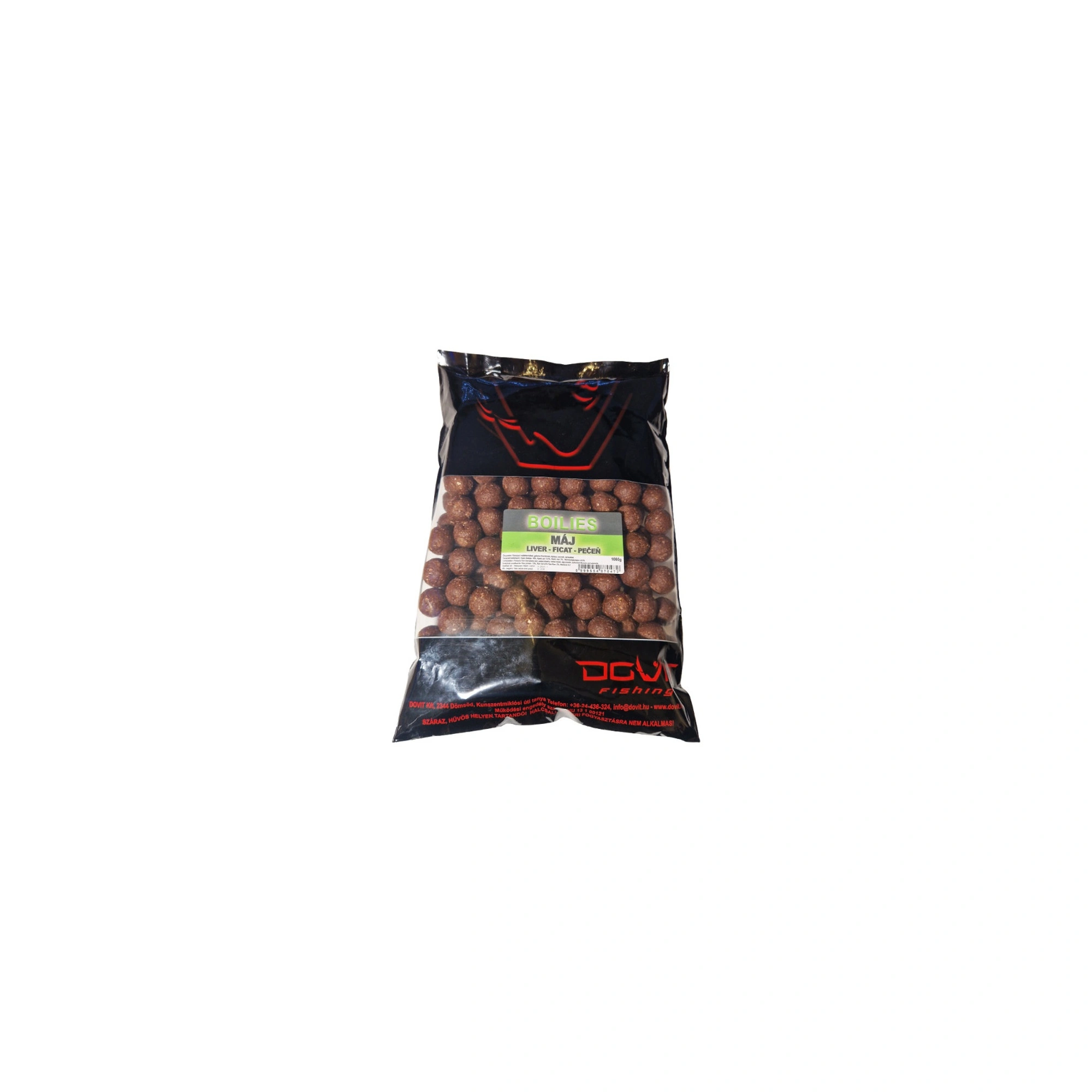 Dovit Főzött Bojli 20mm - Máj 1kg