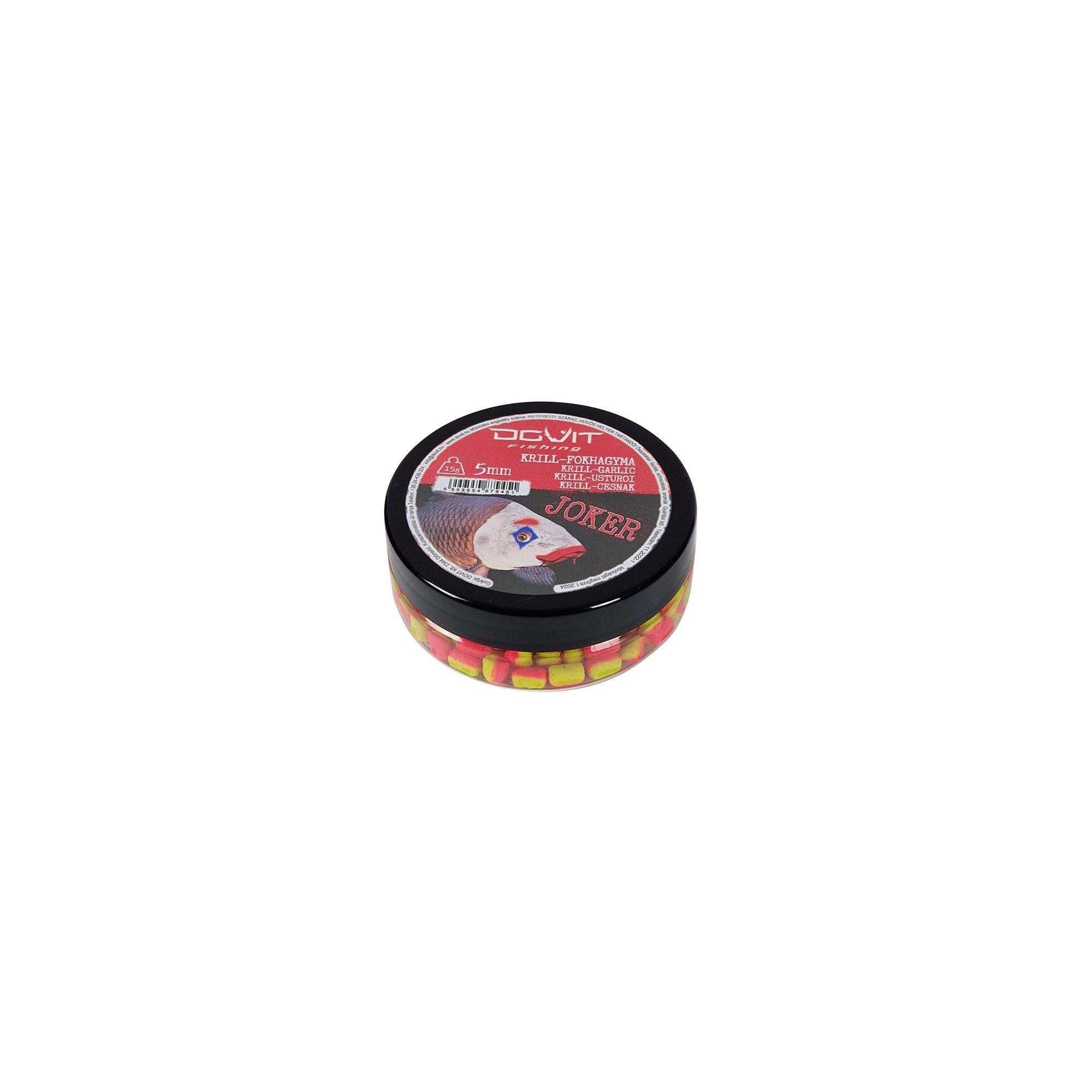 Dovit Joker Wafters 5Mm - Krill-Fokhagyma 15g