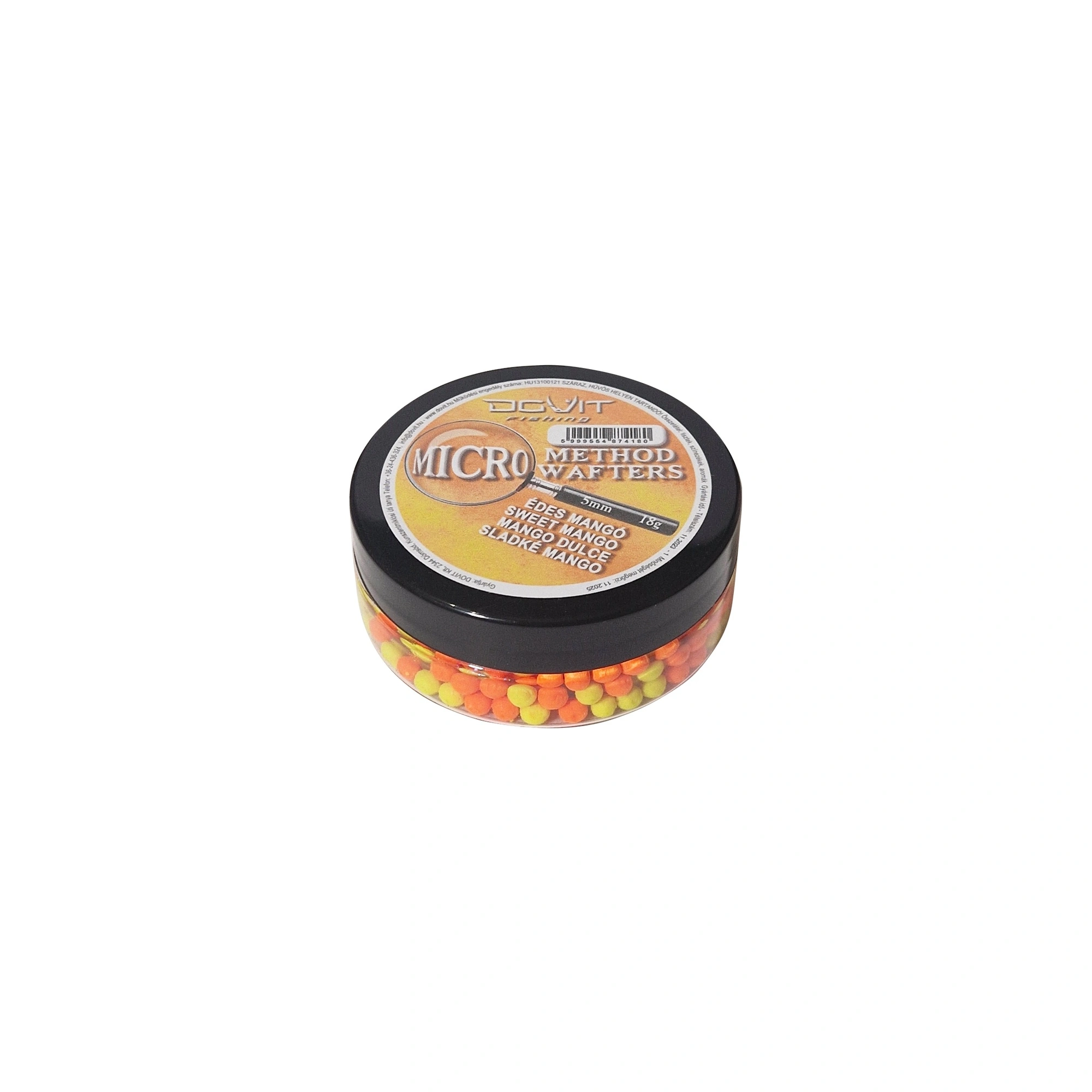 Dovit Micro Method Wafters 5mm - Édes Mangó 15g