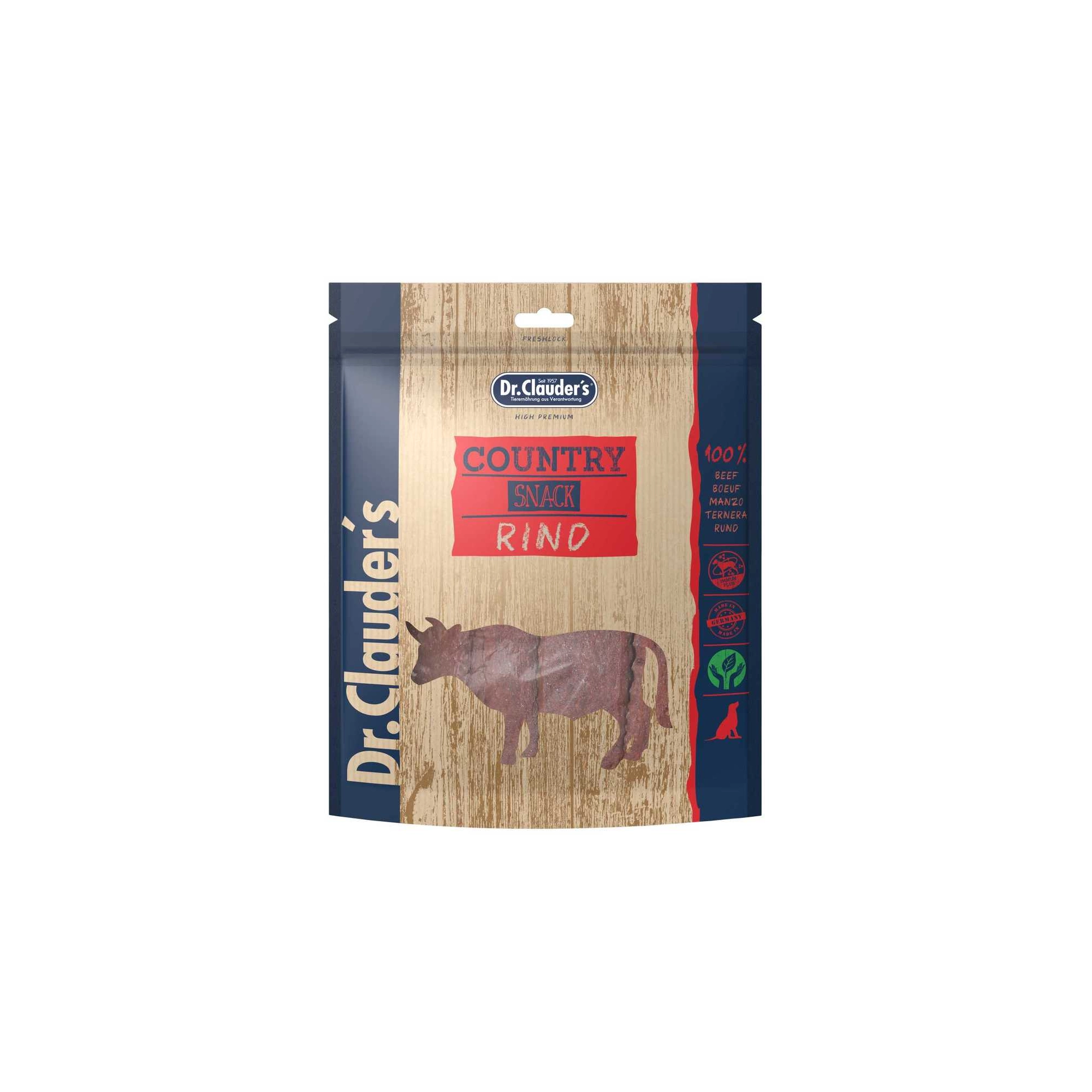 Dr.Clauders Dog Jutalomfalat Country Line Snack marha 170g