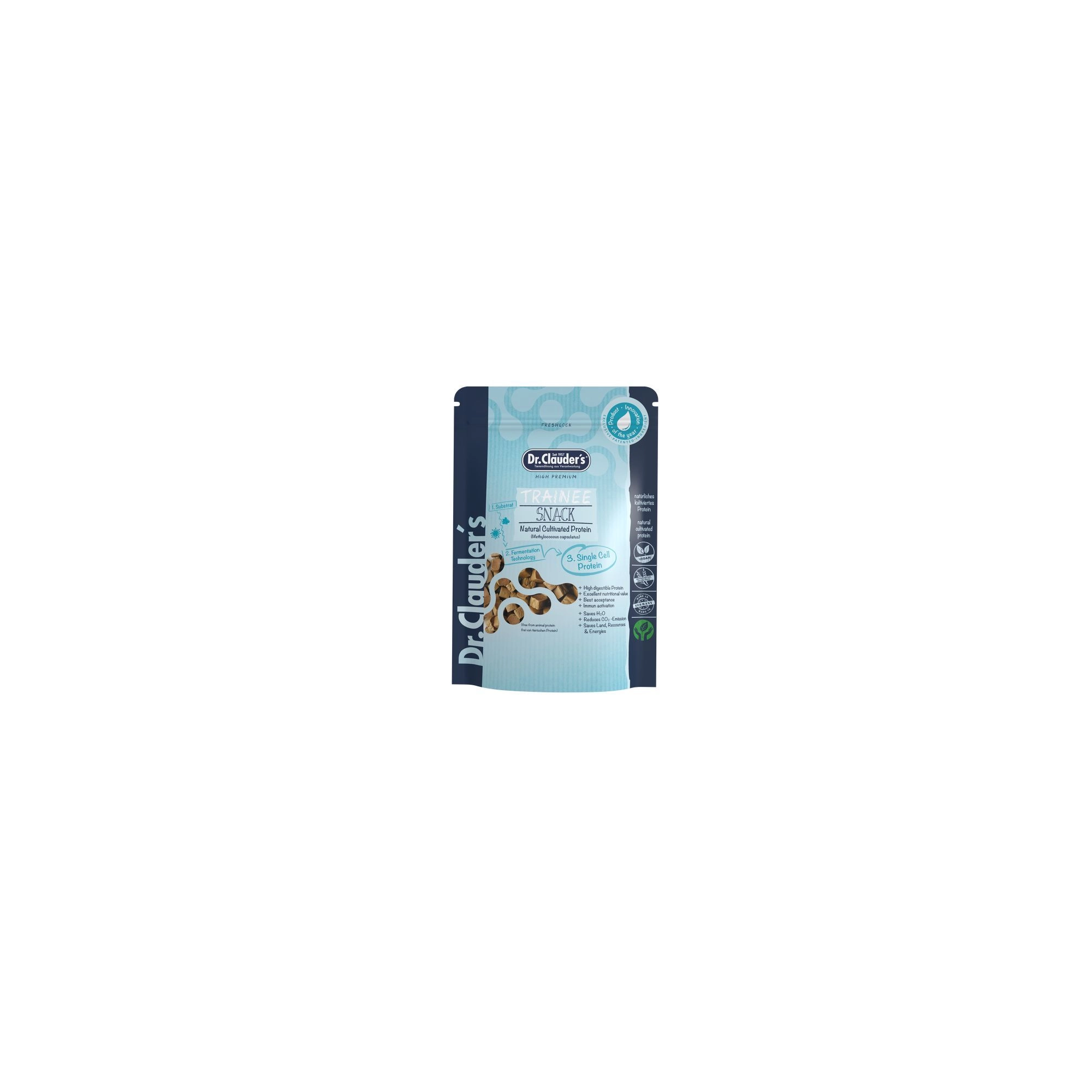 Dr.Clauders Dog Jutalomfalat Trainee Snack Cultivated Protein 80g