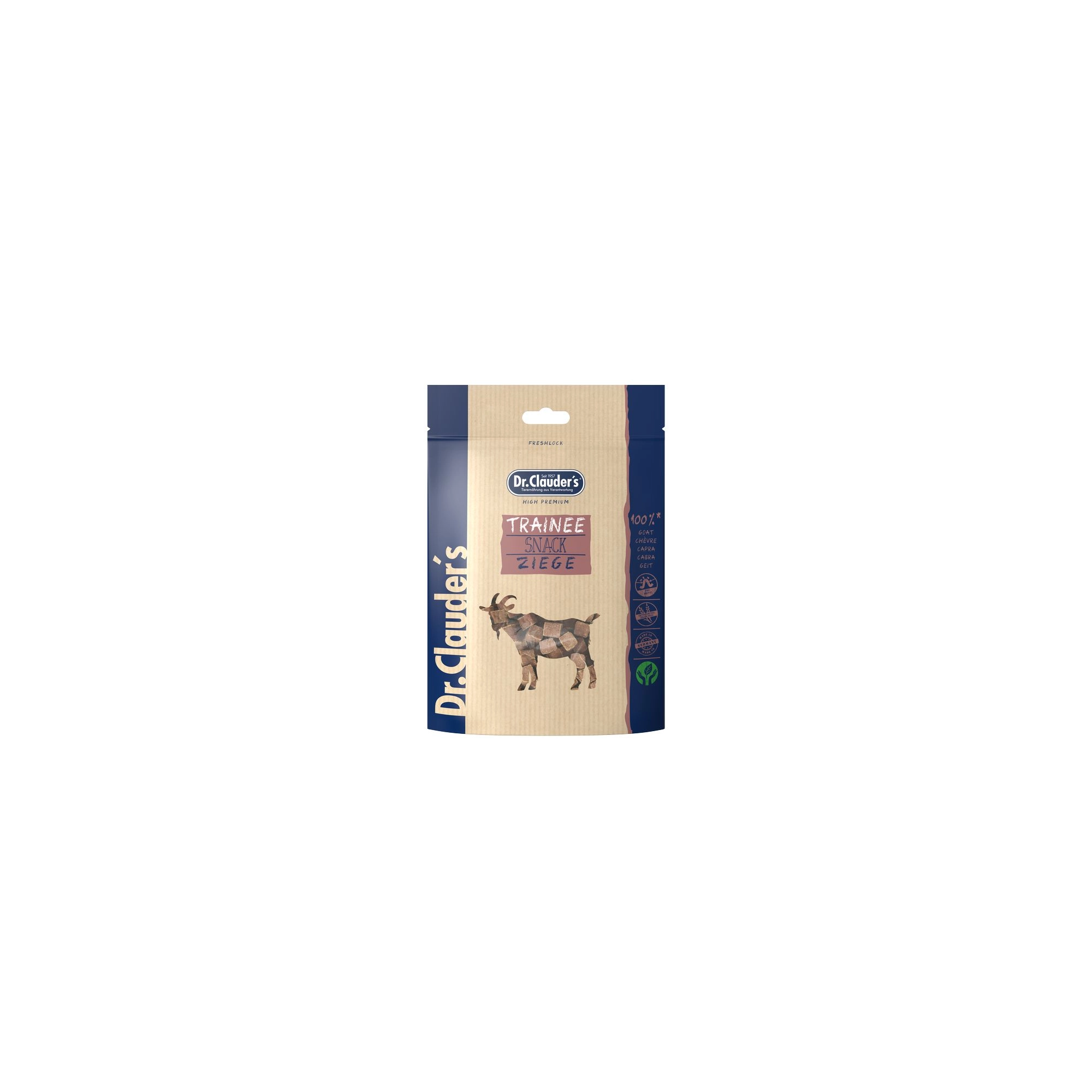 Dr.Clauders Dog Jutalomfalat Trainee Snack Goat 80g