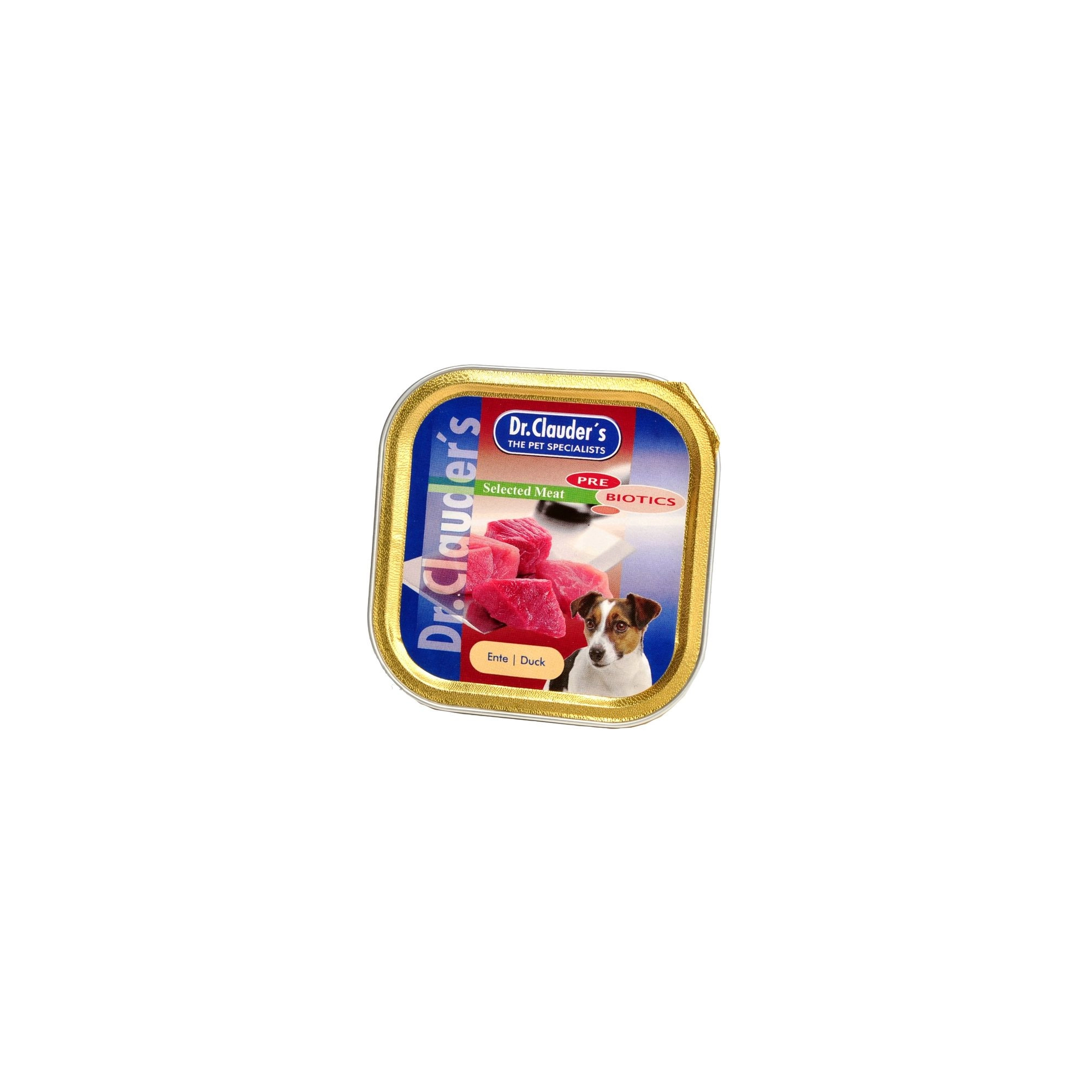 Dr.Clauders Dog Selected Meat Kacsás alutálka 100g