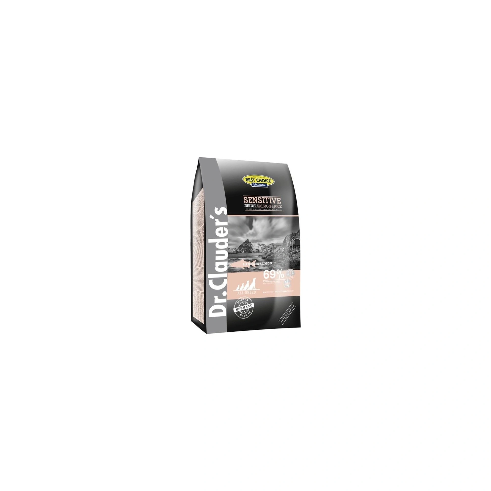 Dr.Clauders Junior Sensitive Lazac & Rizs 4kg