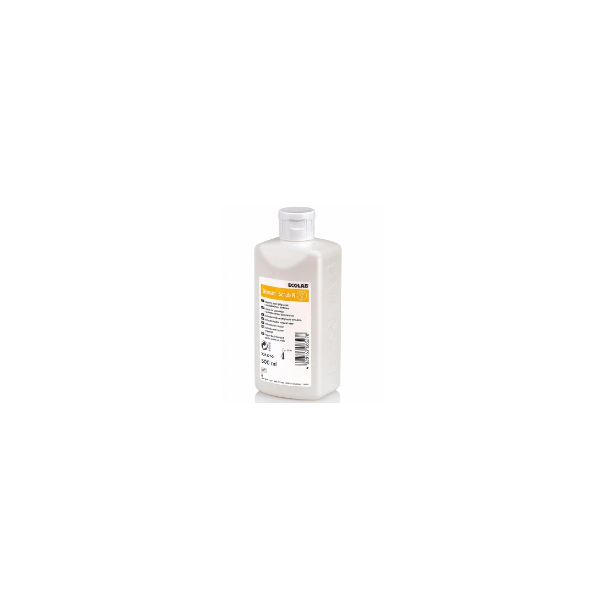 Ecolab Skinsan Scrub N 500 ml kézfertőtlenítő - és teljes testlemosó szer