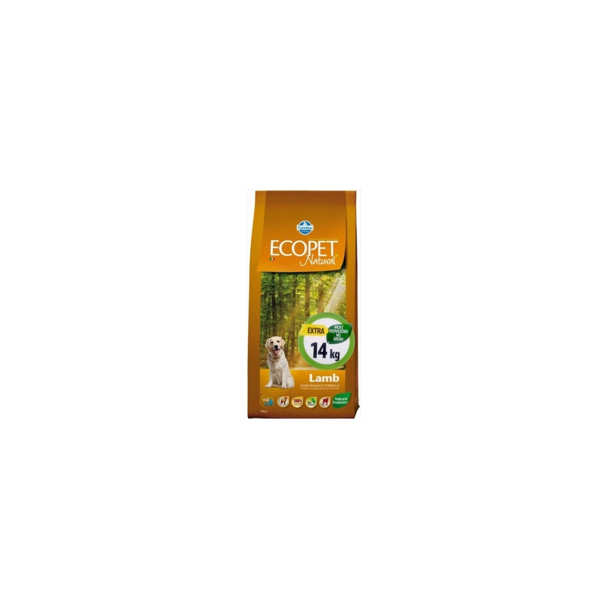 Ecopet Natural Lamb Medium 14kg