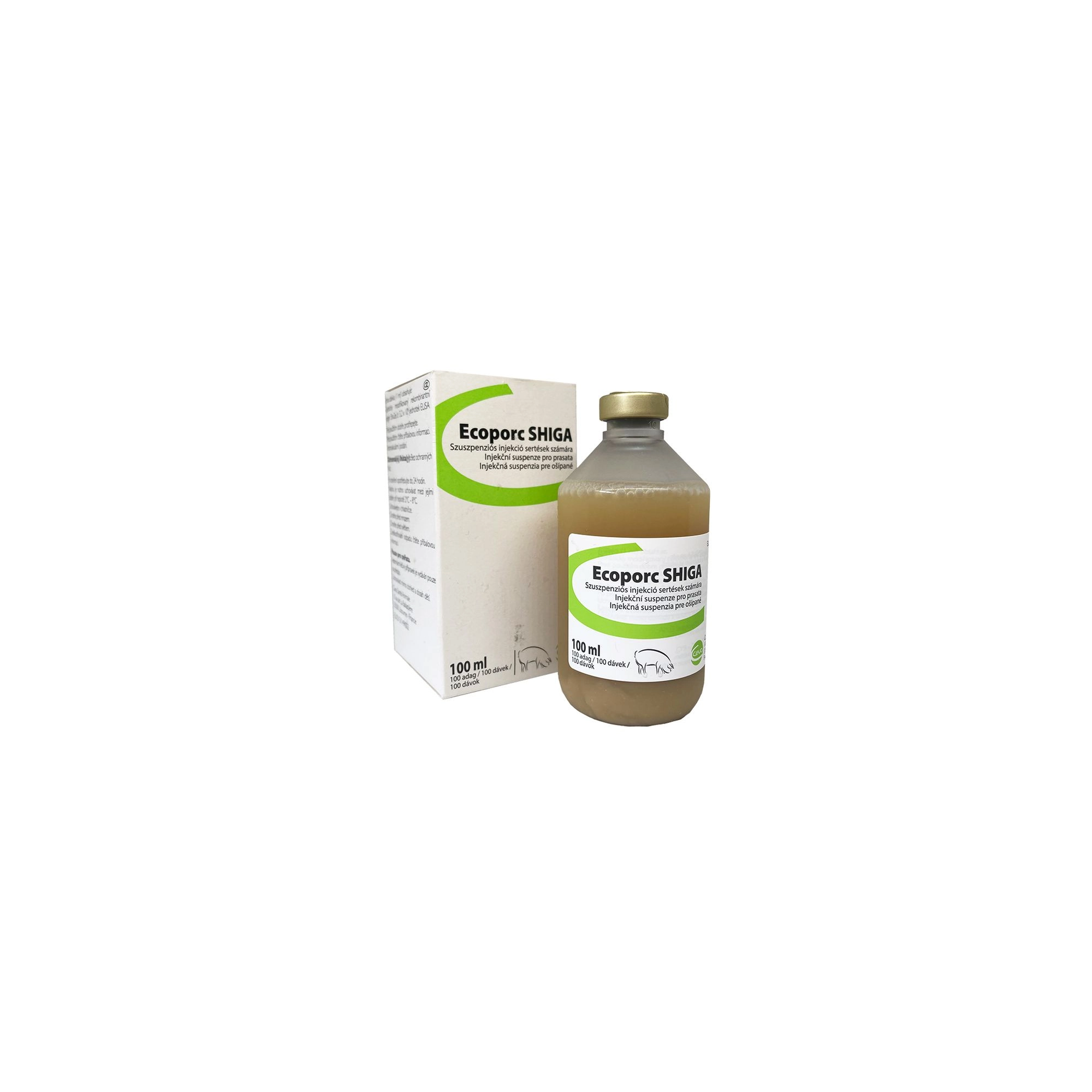 Ecoporc Shiga szuszpenziós injekció 100 adag 100 ml