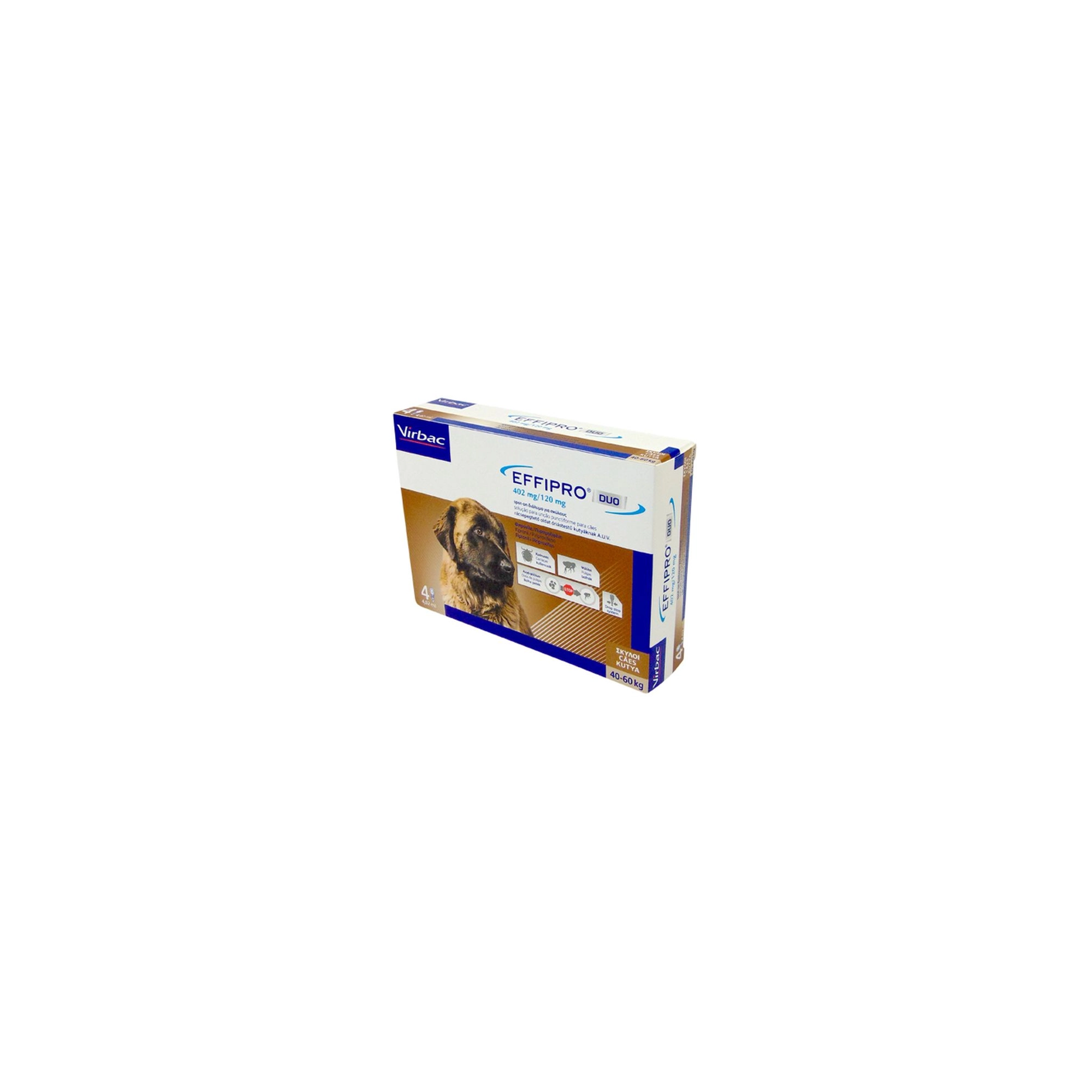 Effipro duo spot on XL kutya 402 mg 4x