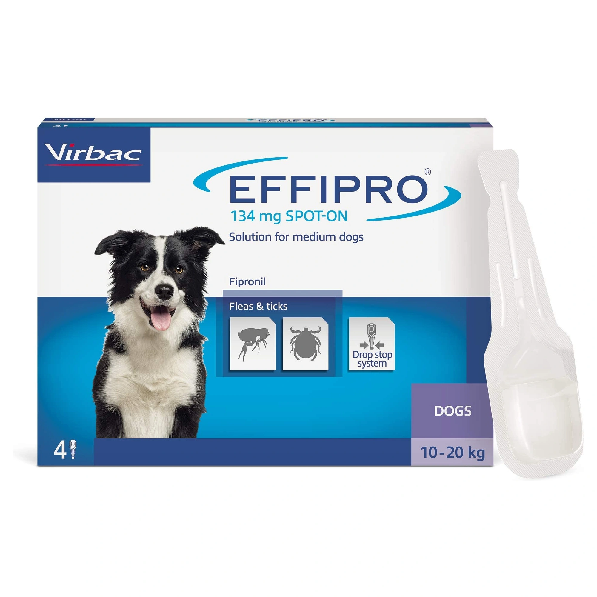 Effipro spot on M kutya 134 mg 4x