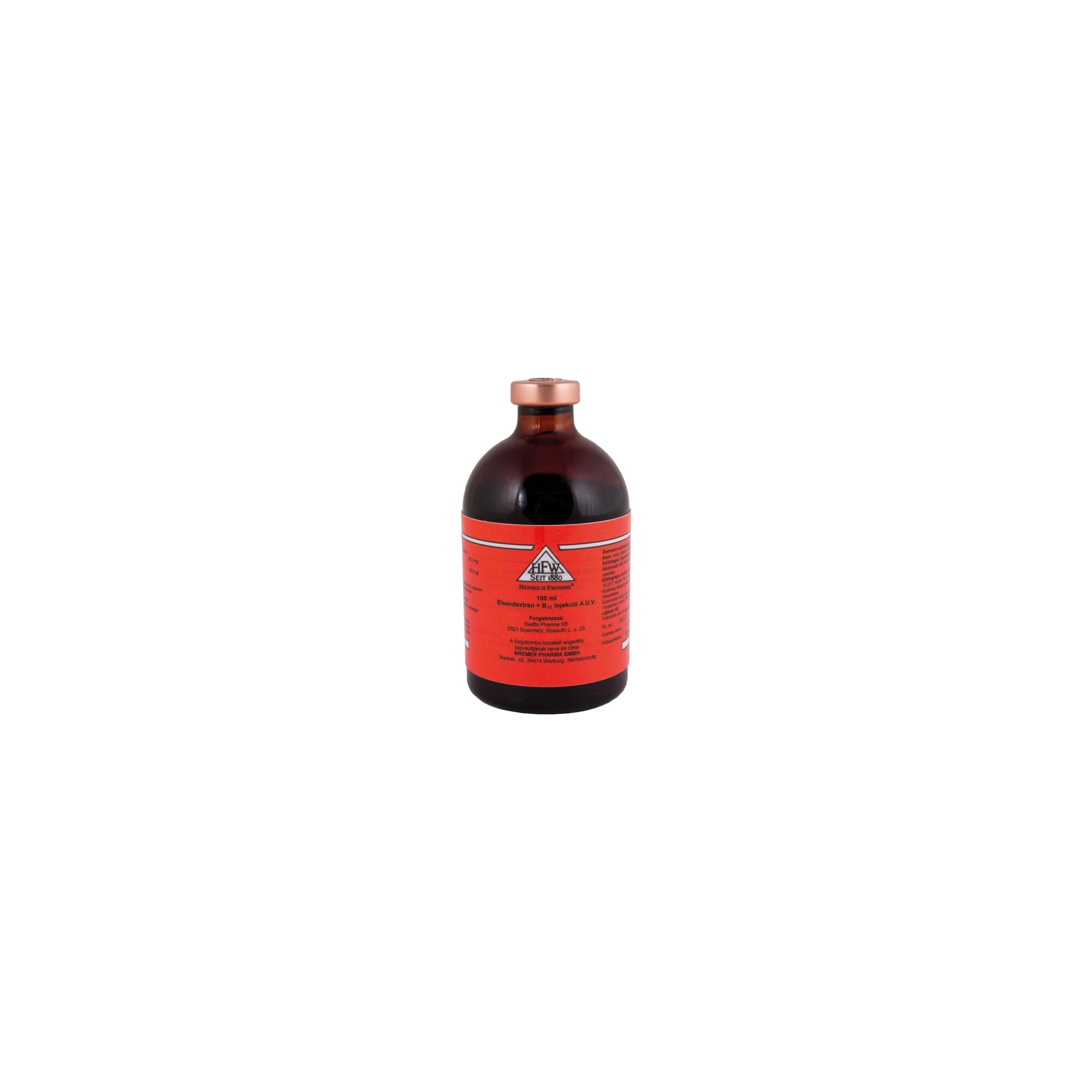 Eisendextran + B12 injekció 100 ml