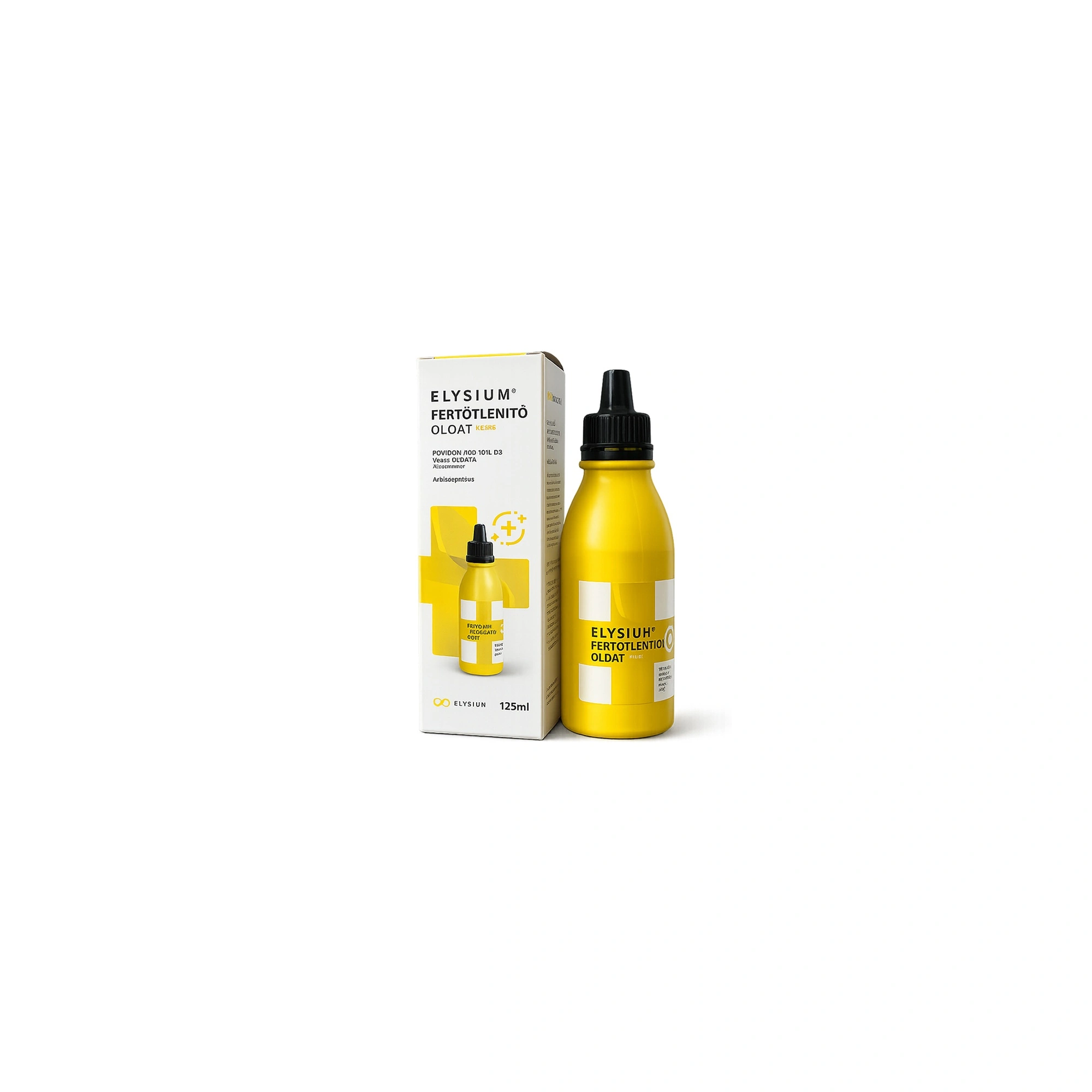 Elysium povidon-jód 10%-os fertőtlenítő oldat 125 ml