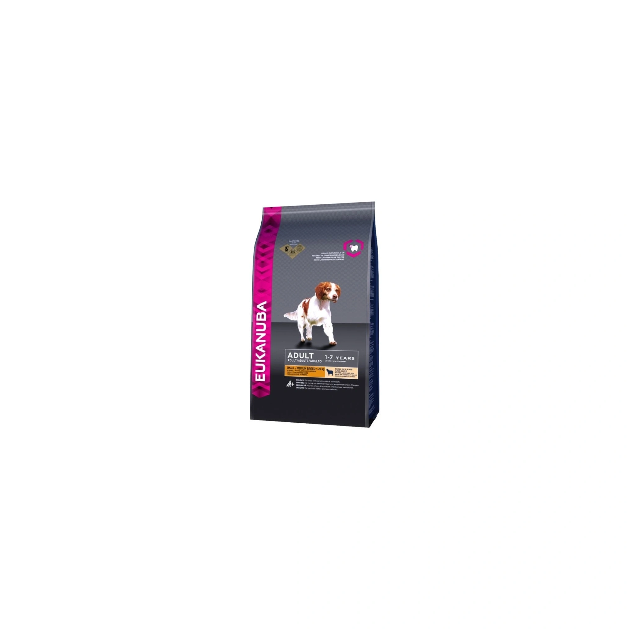 Eukanuba Adult Lamb & Rice Small & Medium kutyatáp 2,5kg