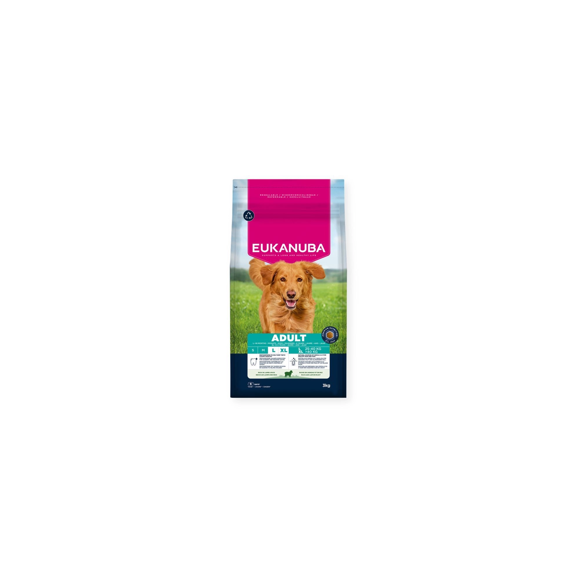 Eukanuba Adult Large Lamb&Rice 3kg