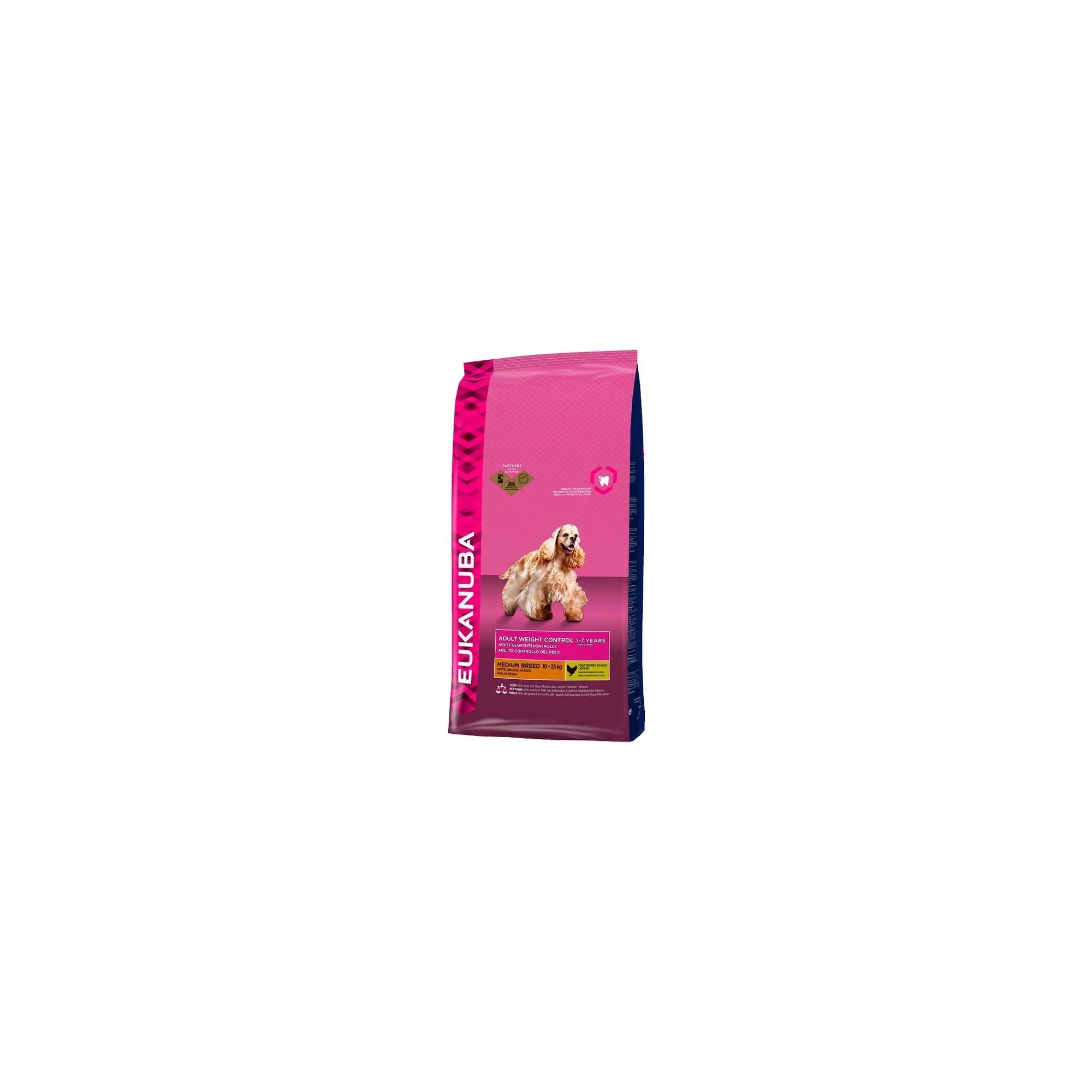 Eukanuba Adult Medium Breed Weight Control kutyatáp 15kg