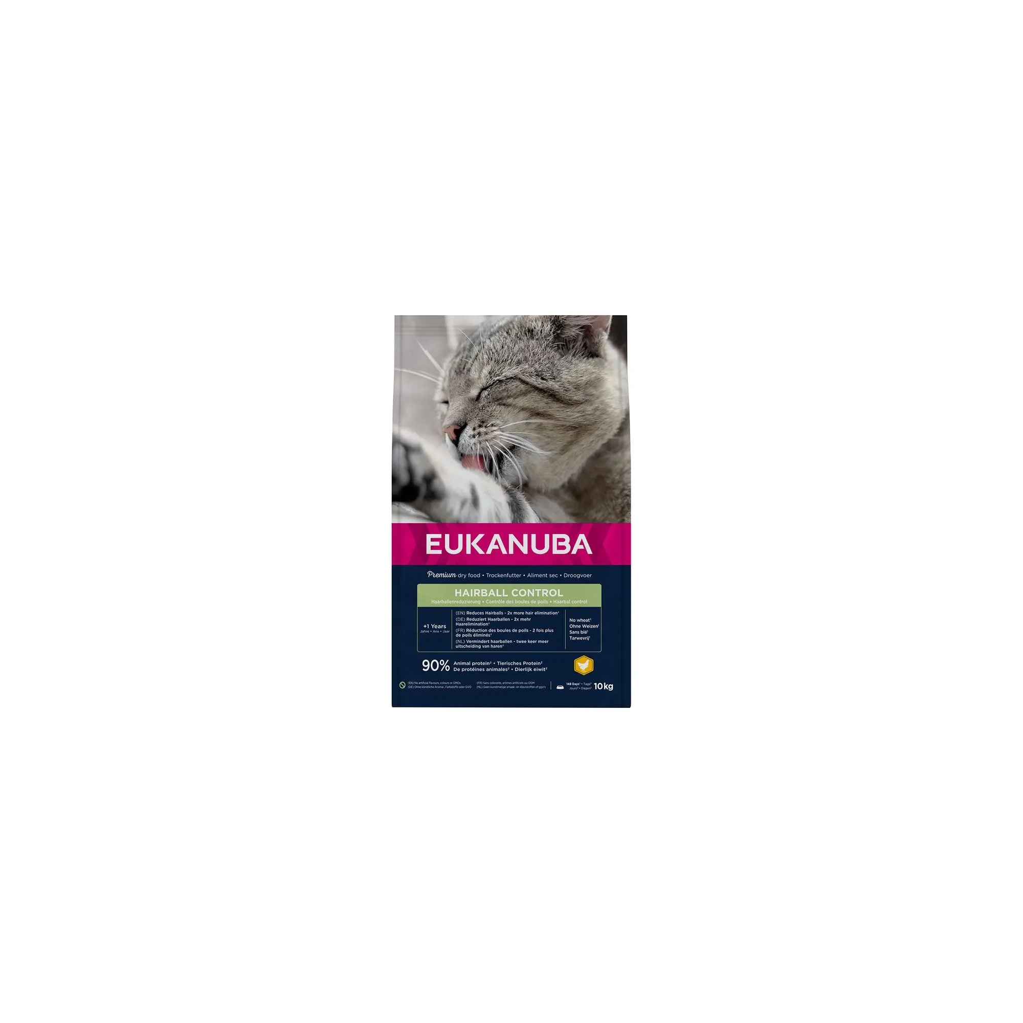 Eukanuba Cat hairball control csirke 10kg