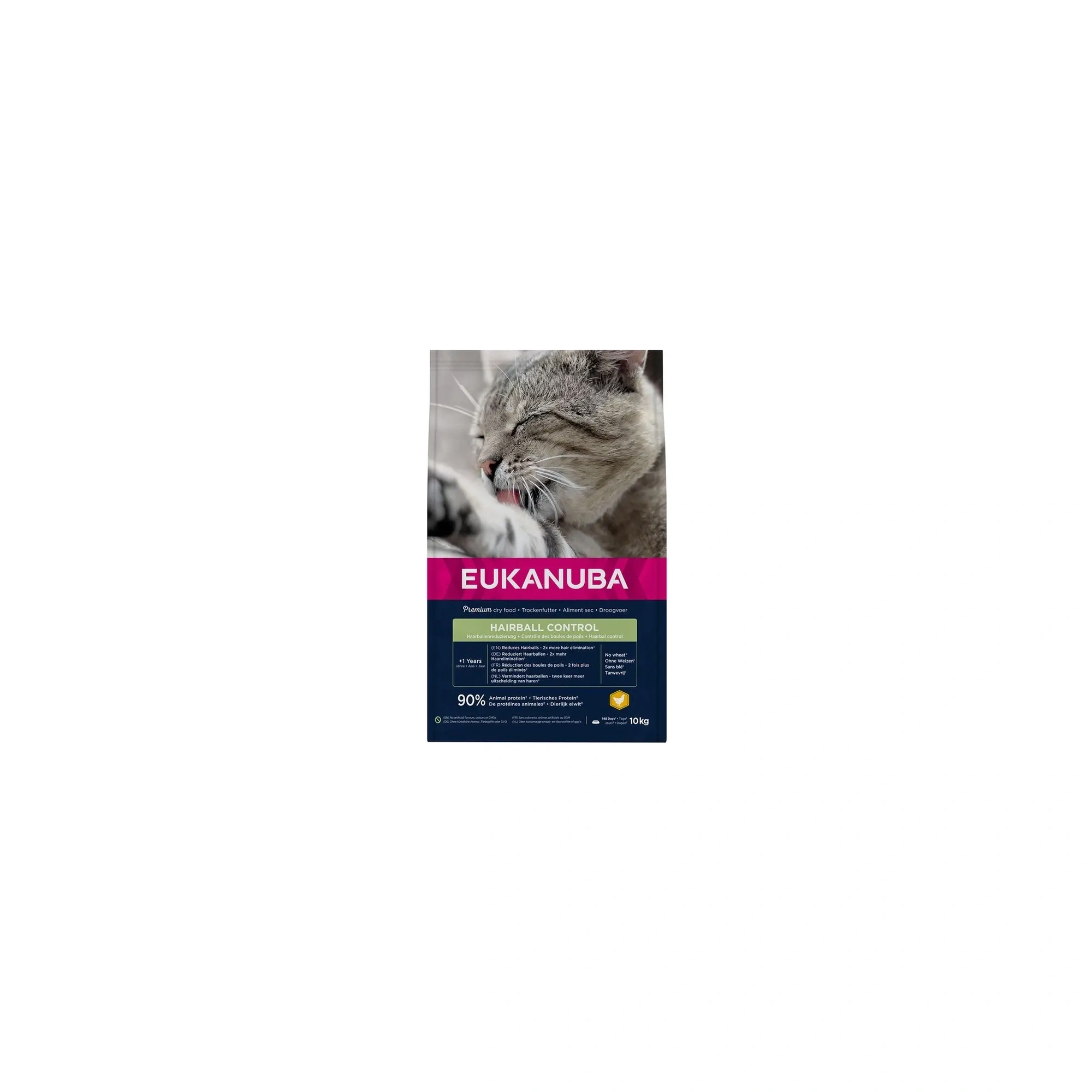 Eukanuba Cat hairball control csirke 10kg