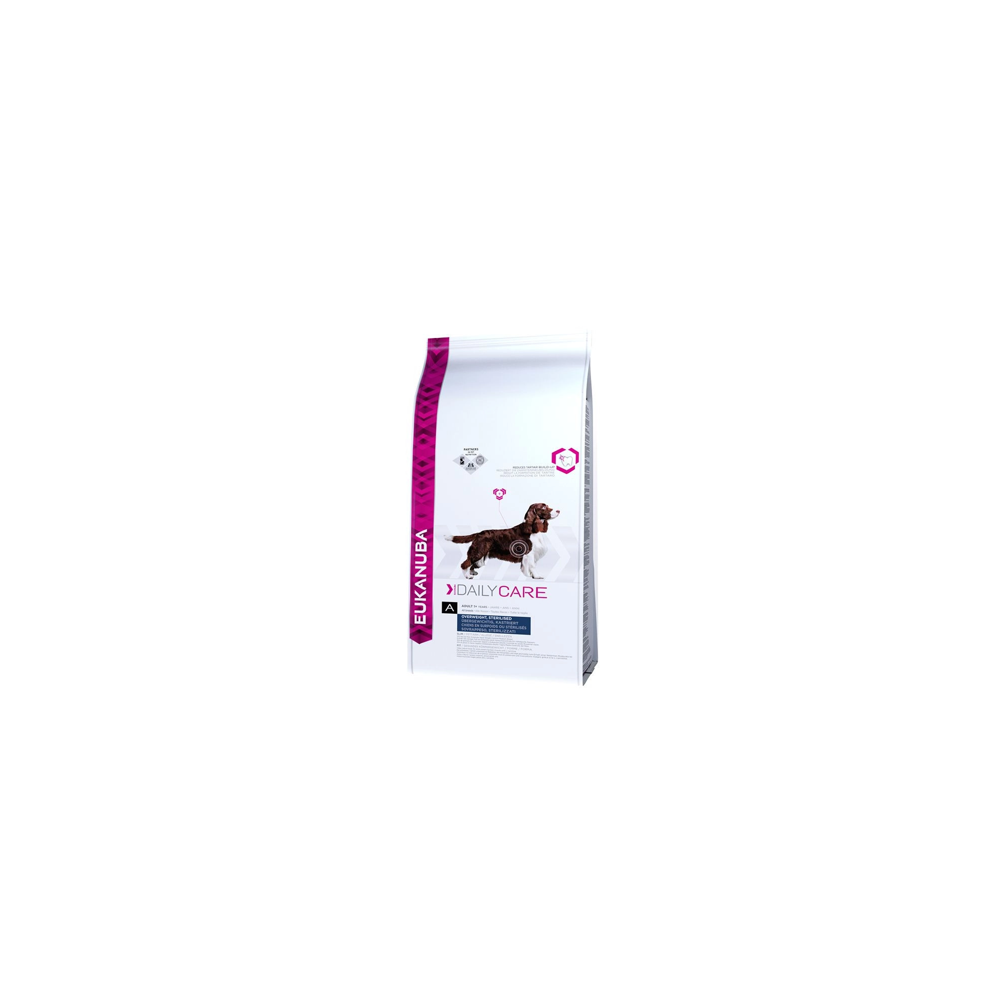 Eukanuba Daily Care Overweigt & Sterilised kutyatáp 12kg