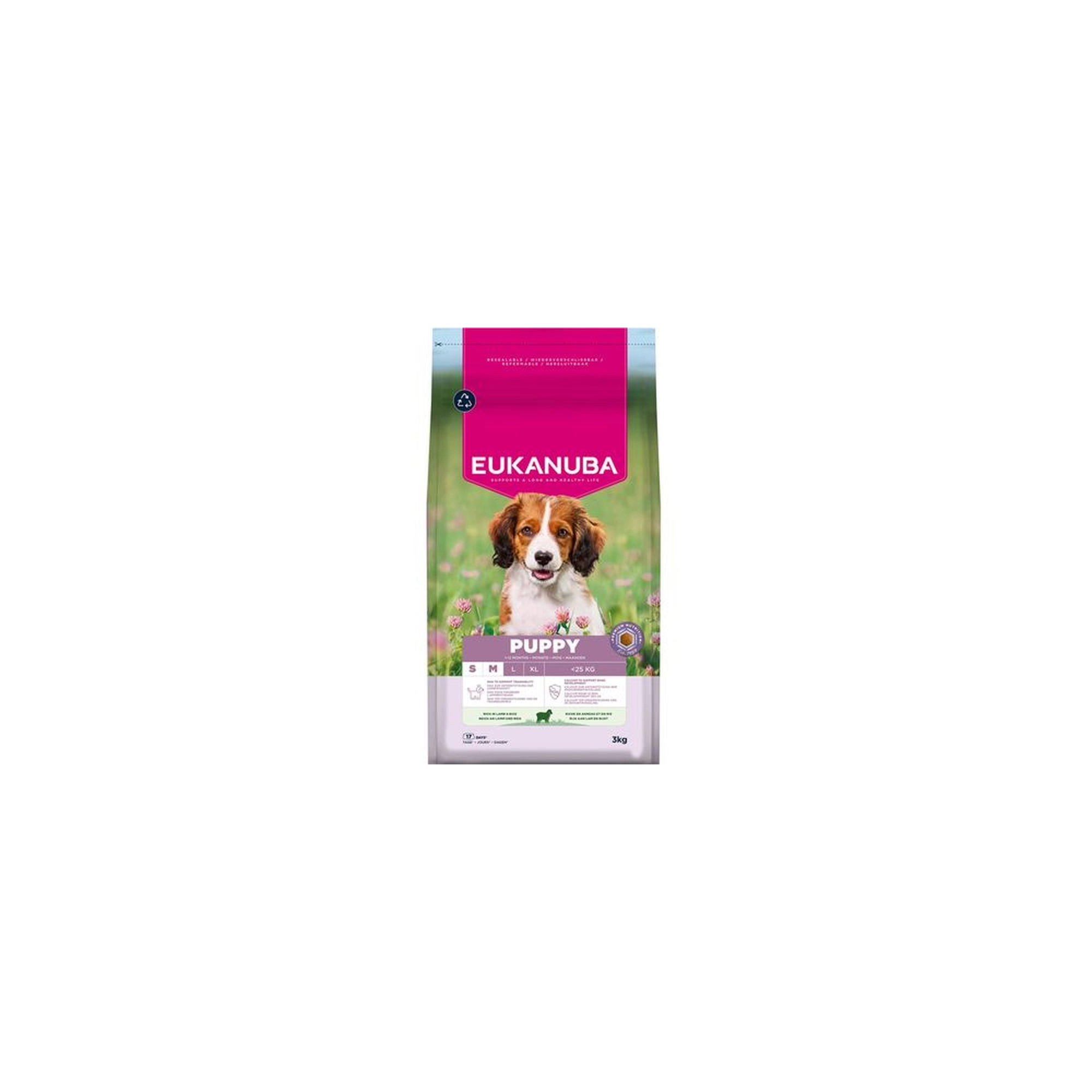 Eukanuba Puppy Small&Medium Lamb&Rice 3kg