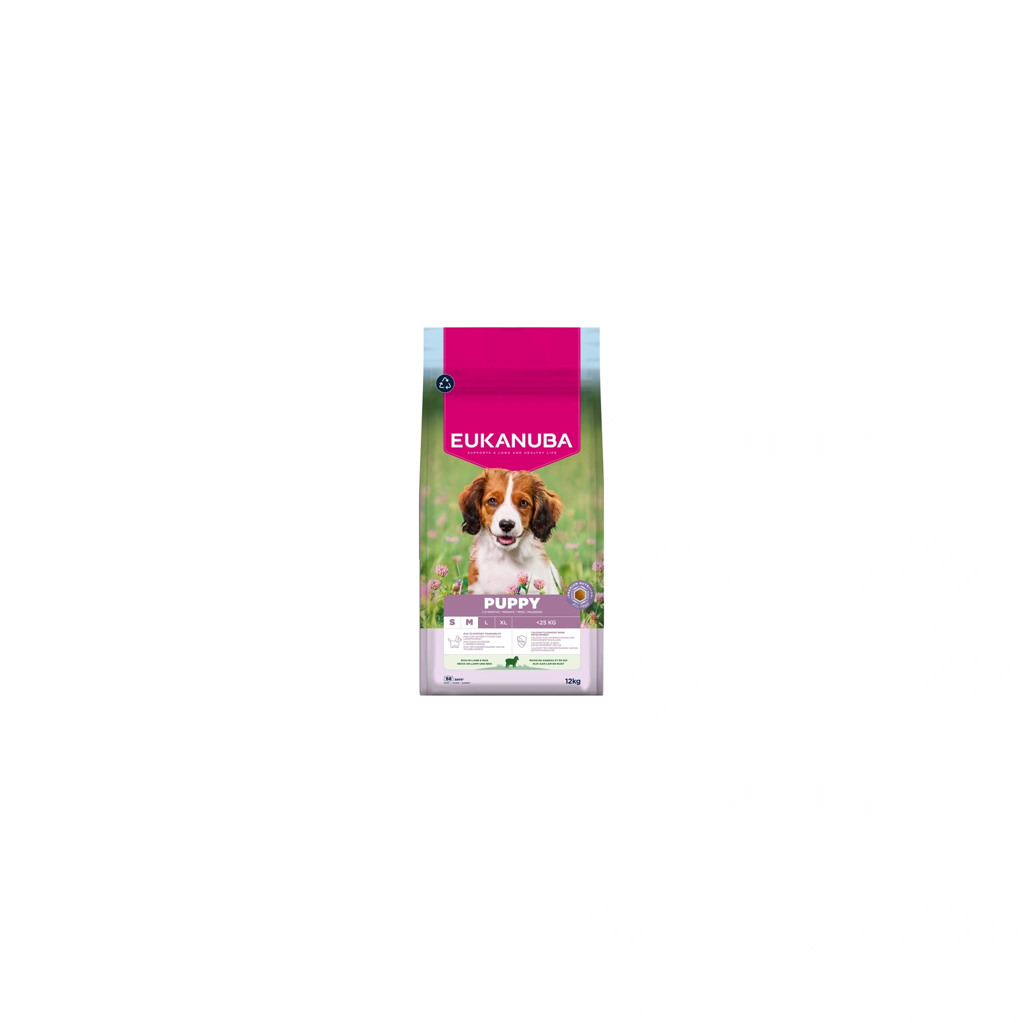 Eukanuba Puppy Small & Medium Lamb & Rice kutyatáp 12kg