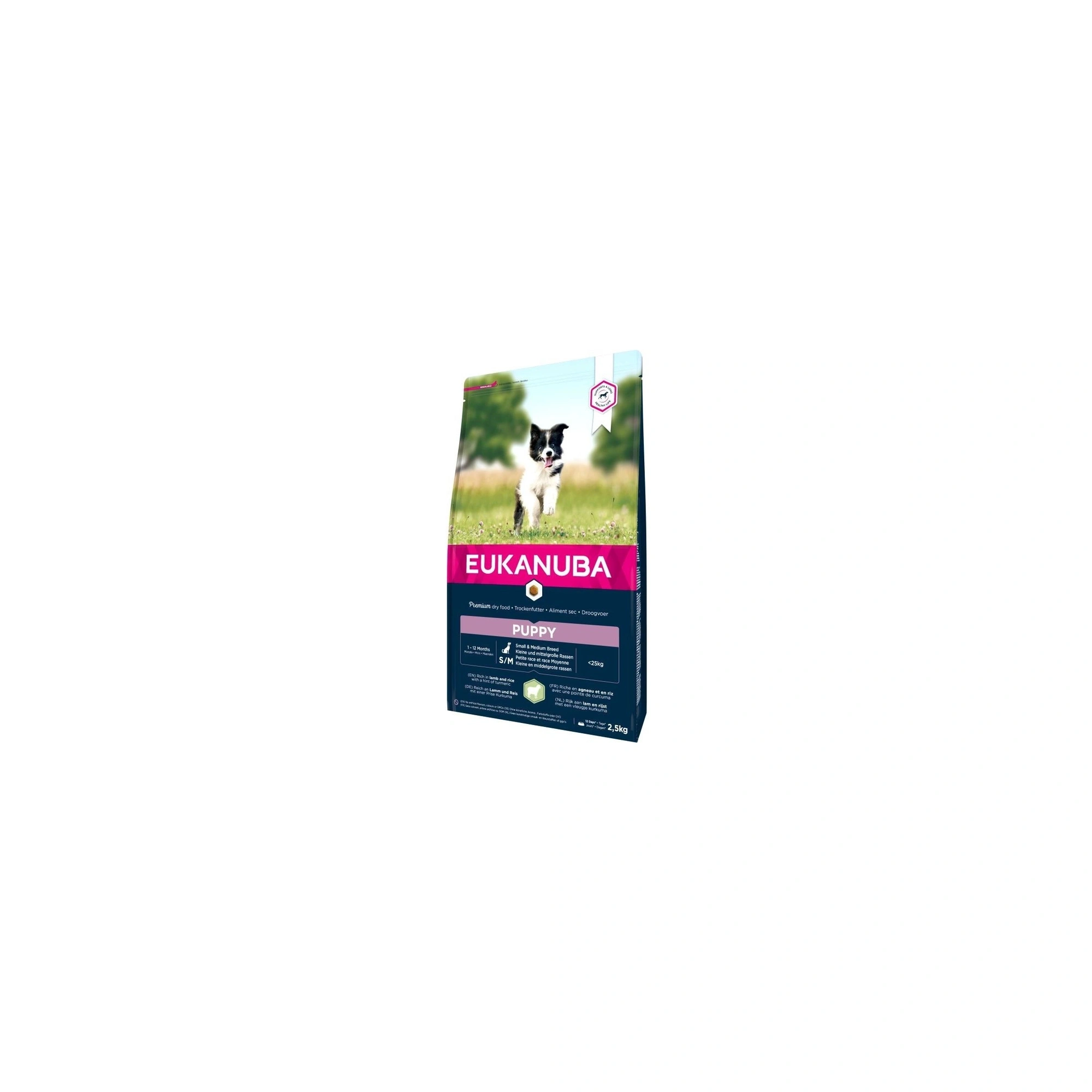 Eukanuba Puppy Small & Medium Lamb & Rice kutyatáp 2,5kg