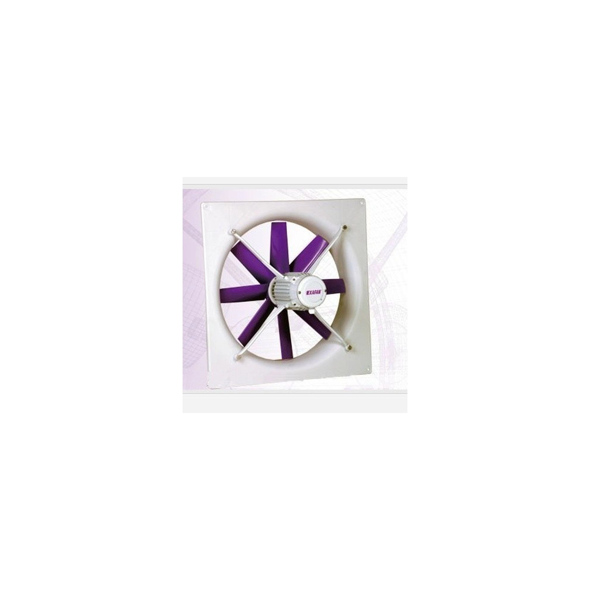 Exafan Eu50 1 Fázisú Fali Ventilátor