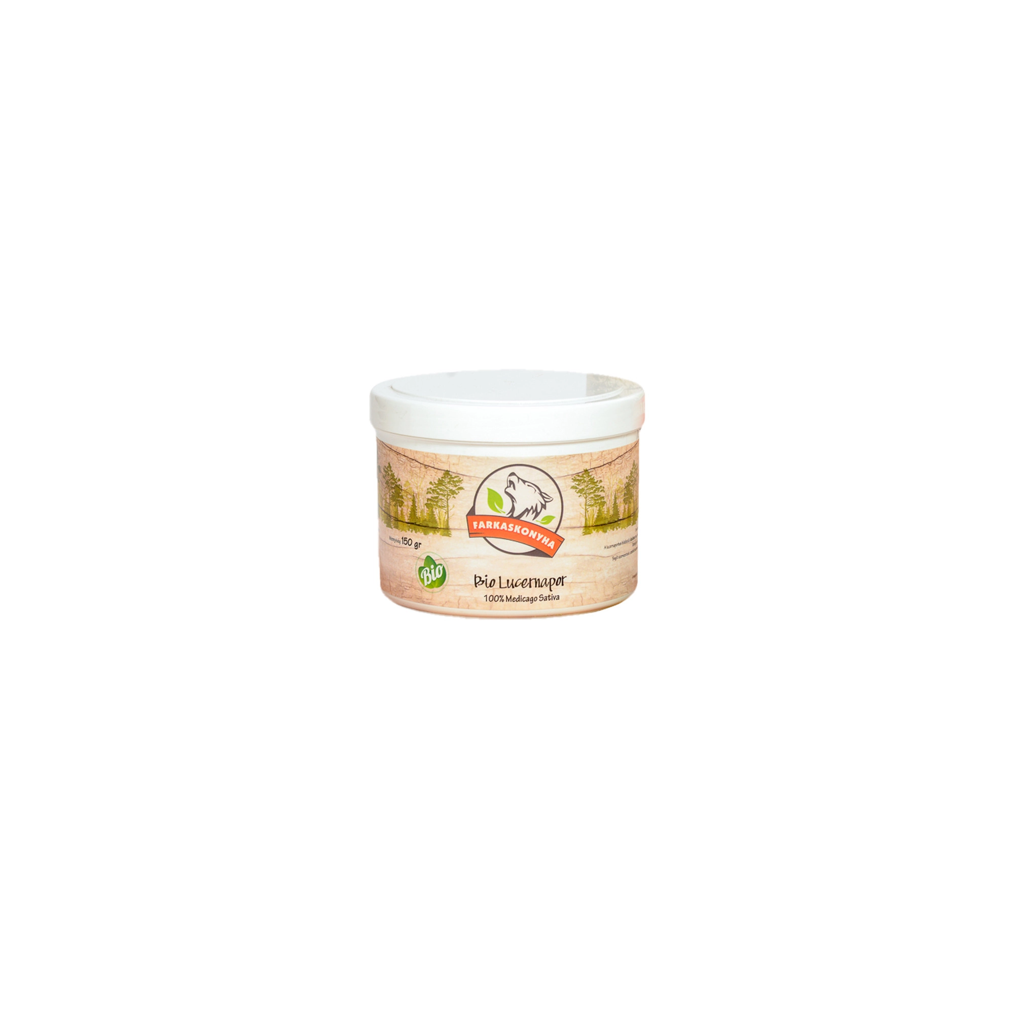 Farkaskonyha Bio lucernapor 150g