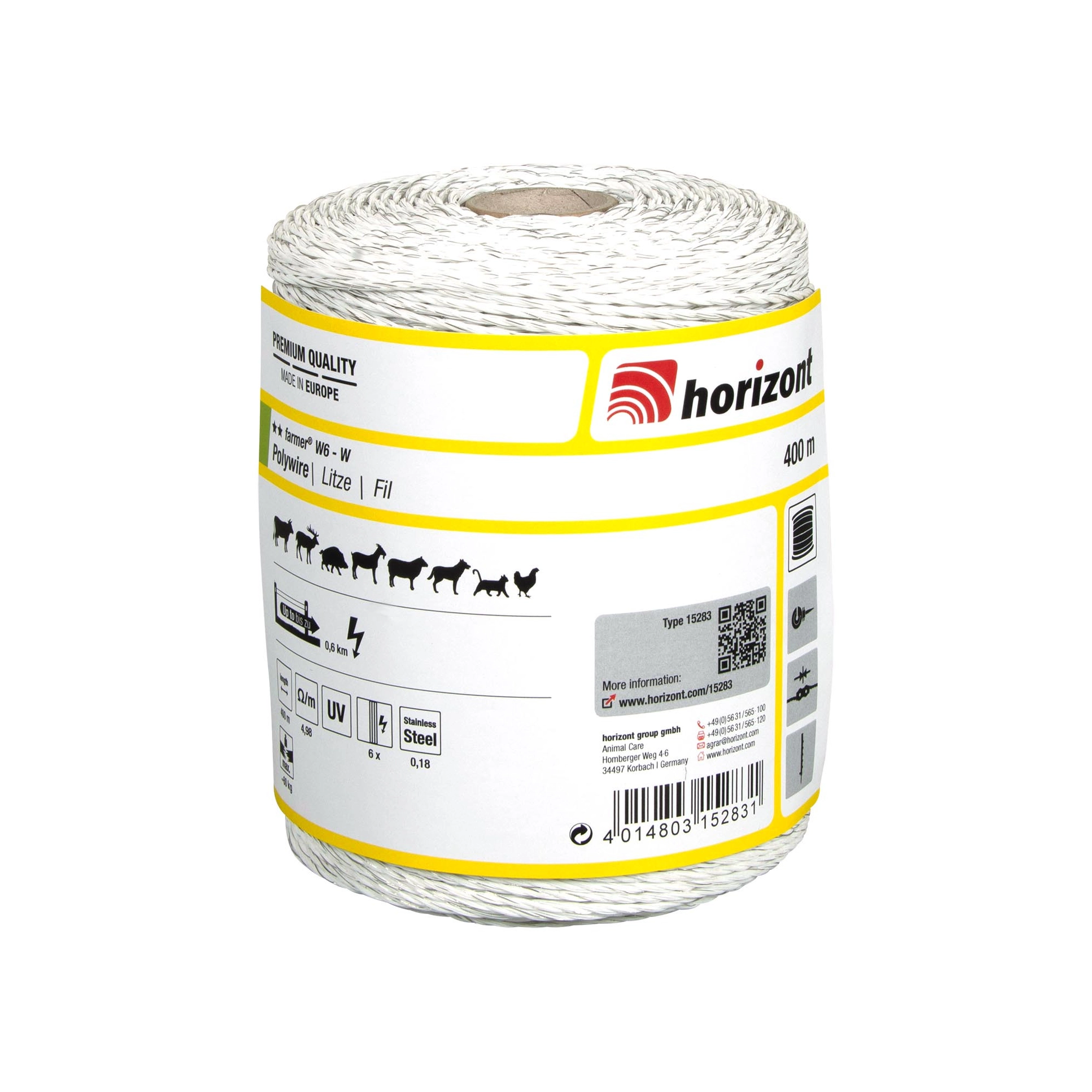 FARMER W6-W vp. vezeték 400m