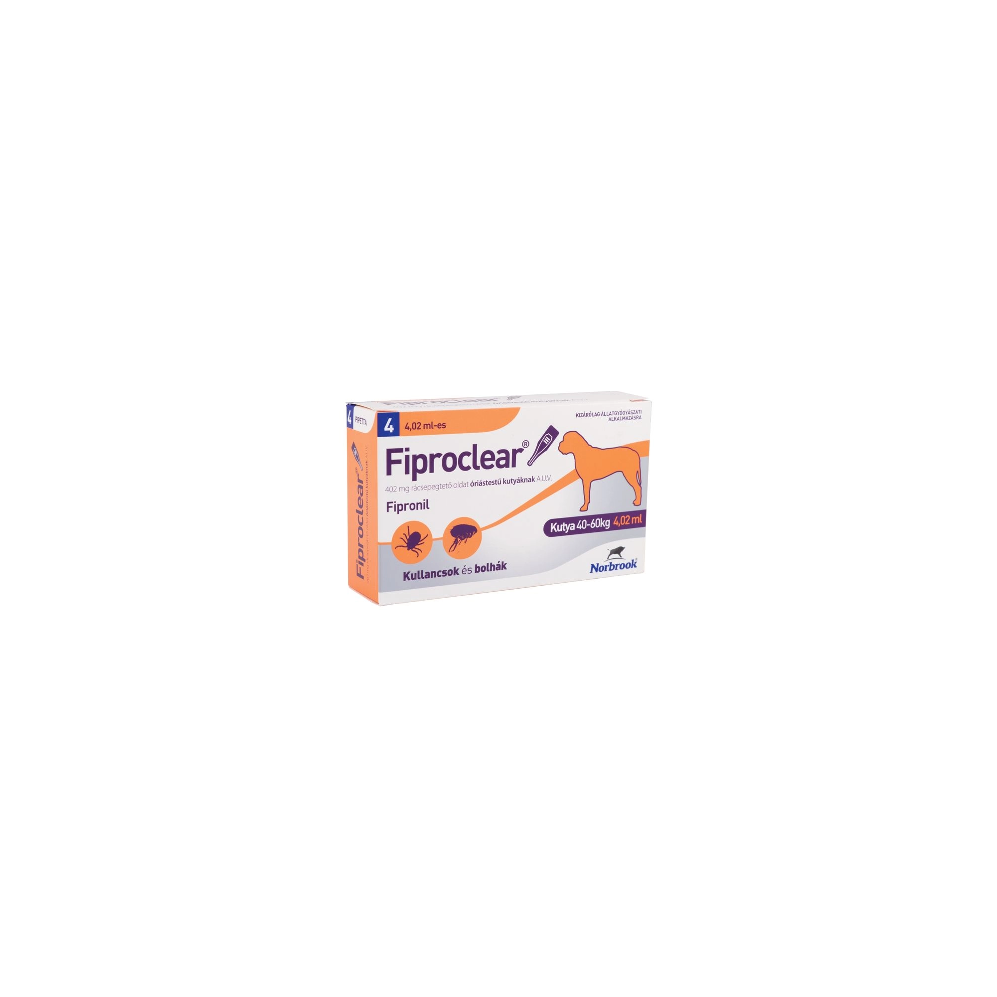 Fiproclear XL 40-60 kg 4x