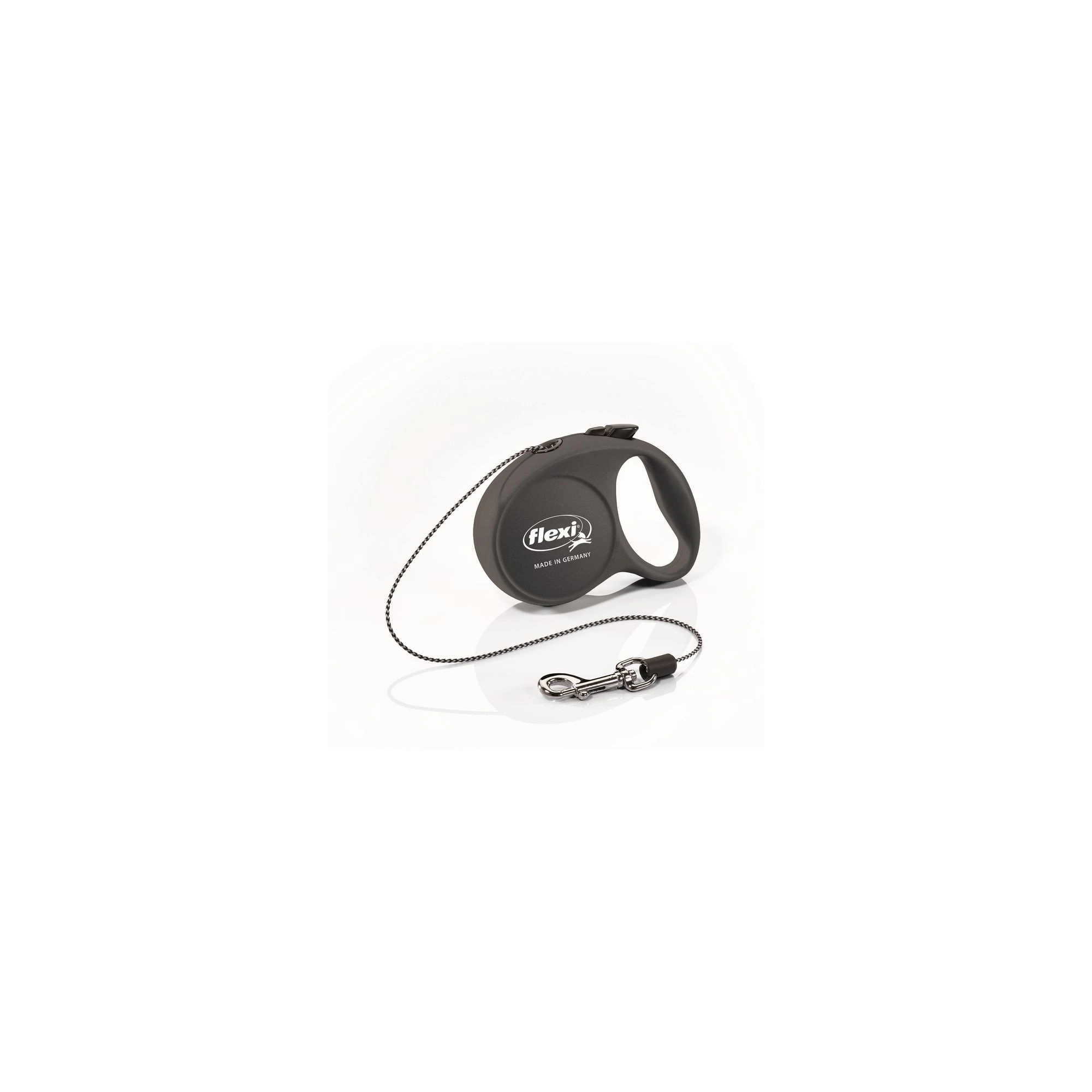 Flexi Fun 3m zsinóros automata póráz XS 8kg-ig fekete
