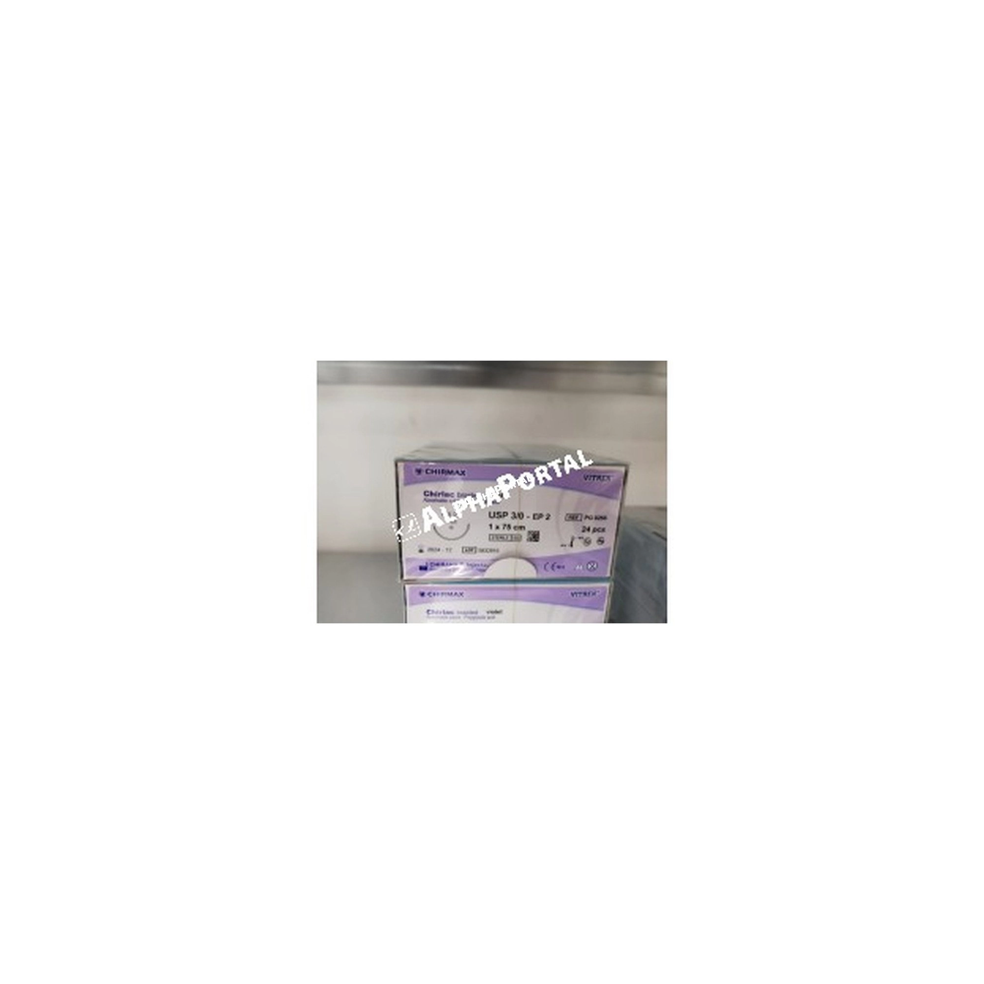 Fonal F-Fon. Chirlac Usp5/0 70cm + Tű Hr13 felszívódó