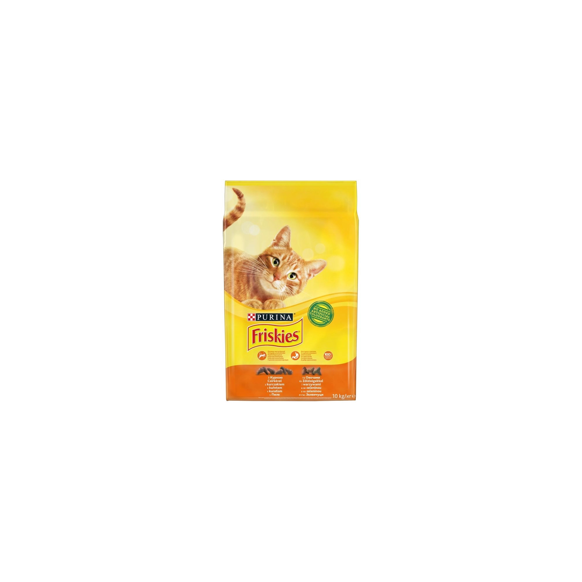 Friskies Száraz Macska Csirke+Zöldség 10kg