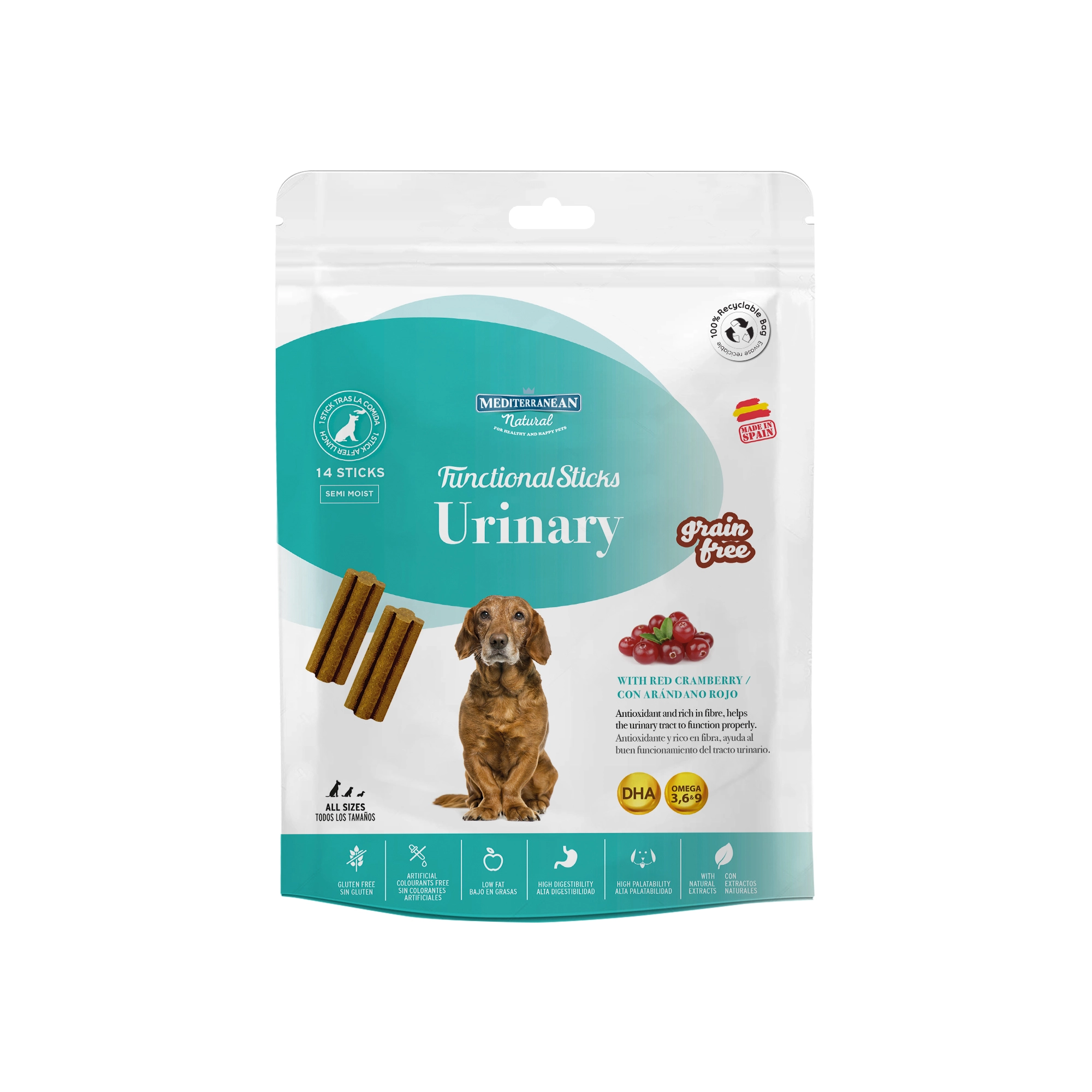 Funkcionális Jutalomfalatok - Urinary húgyutak egészséges működésére 110g