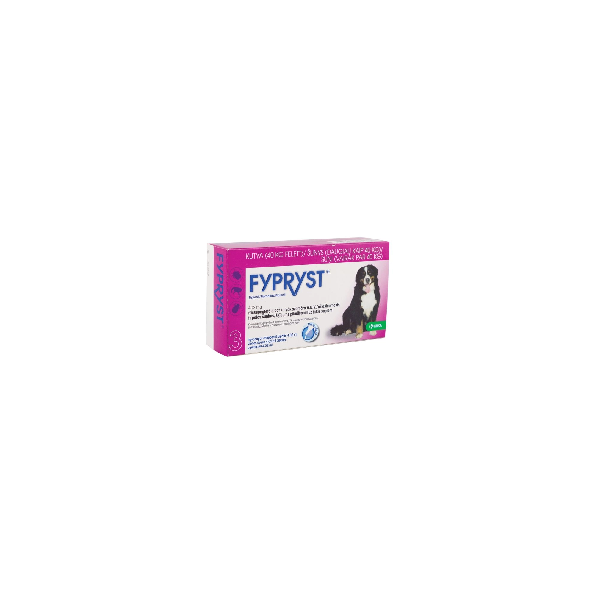 Fypryst 4,02 ml kutya 3x