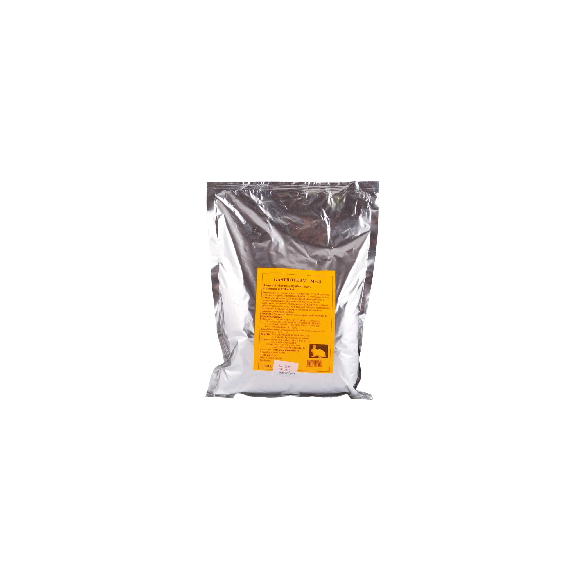Gastroferm M-Vit nyúl 1000 g