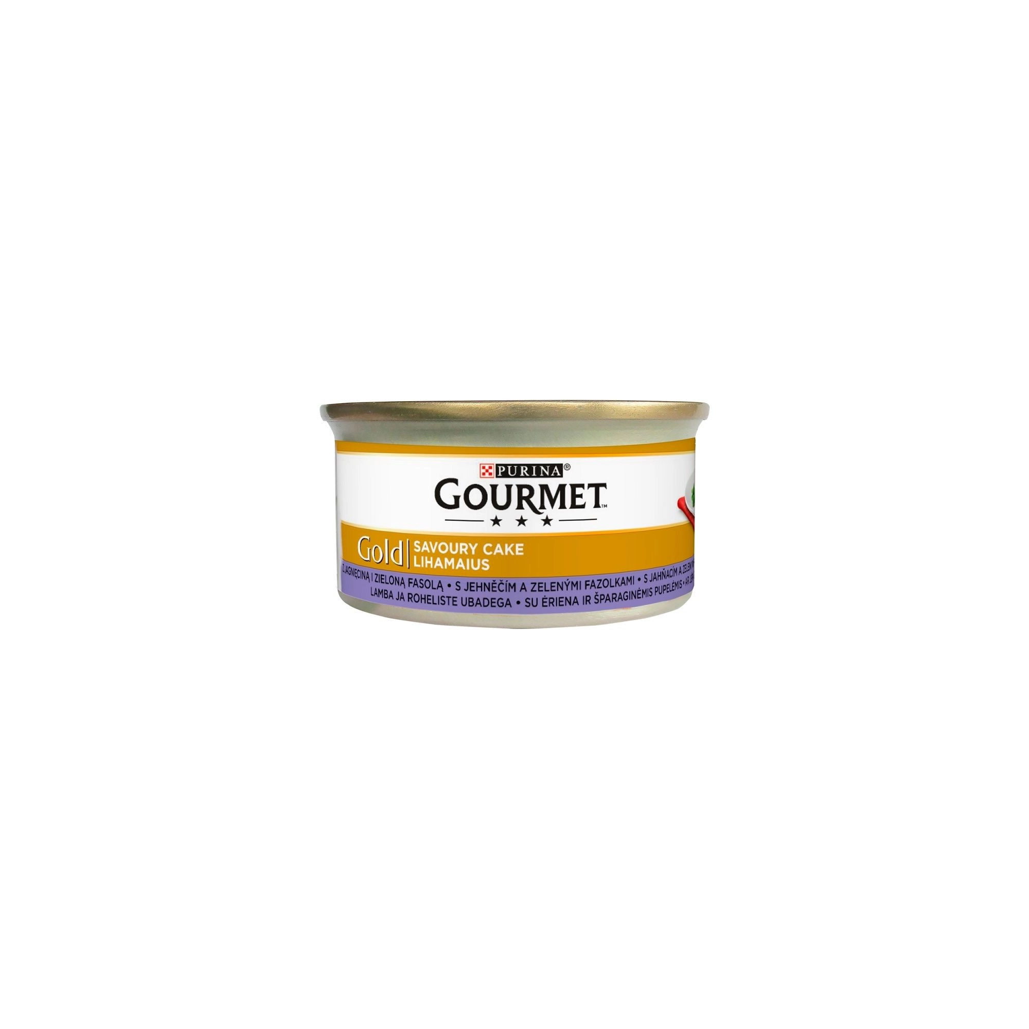 Gourmet Gold Savoury Cake Báránnyal és zöldbabbal 85g