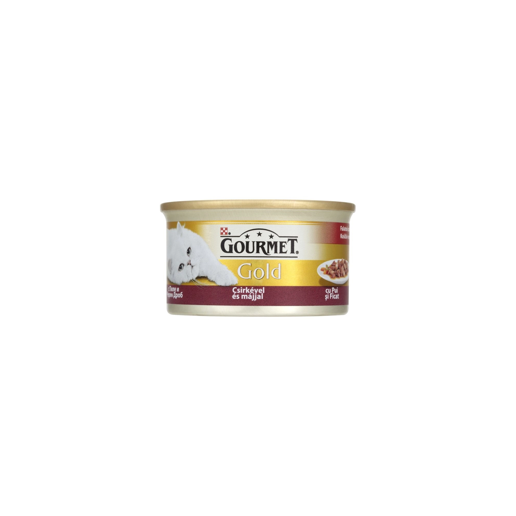 Gourmet Gold Szószban Csirke+Szív+Máj 85g