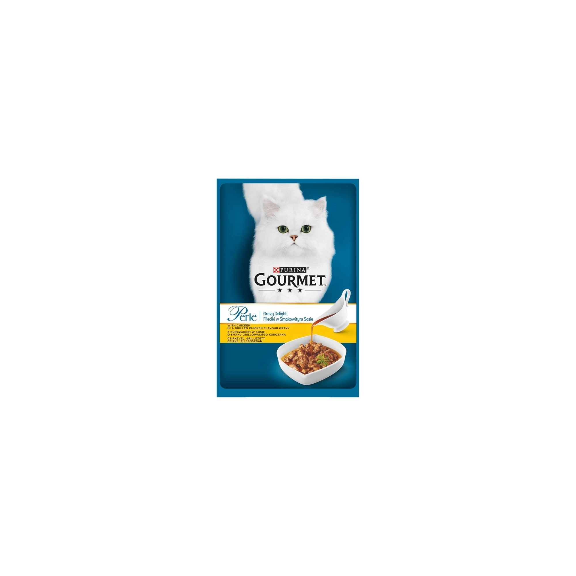 Gourmet Perle Gravy Delight Csirke 85g