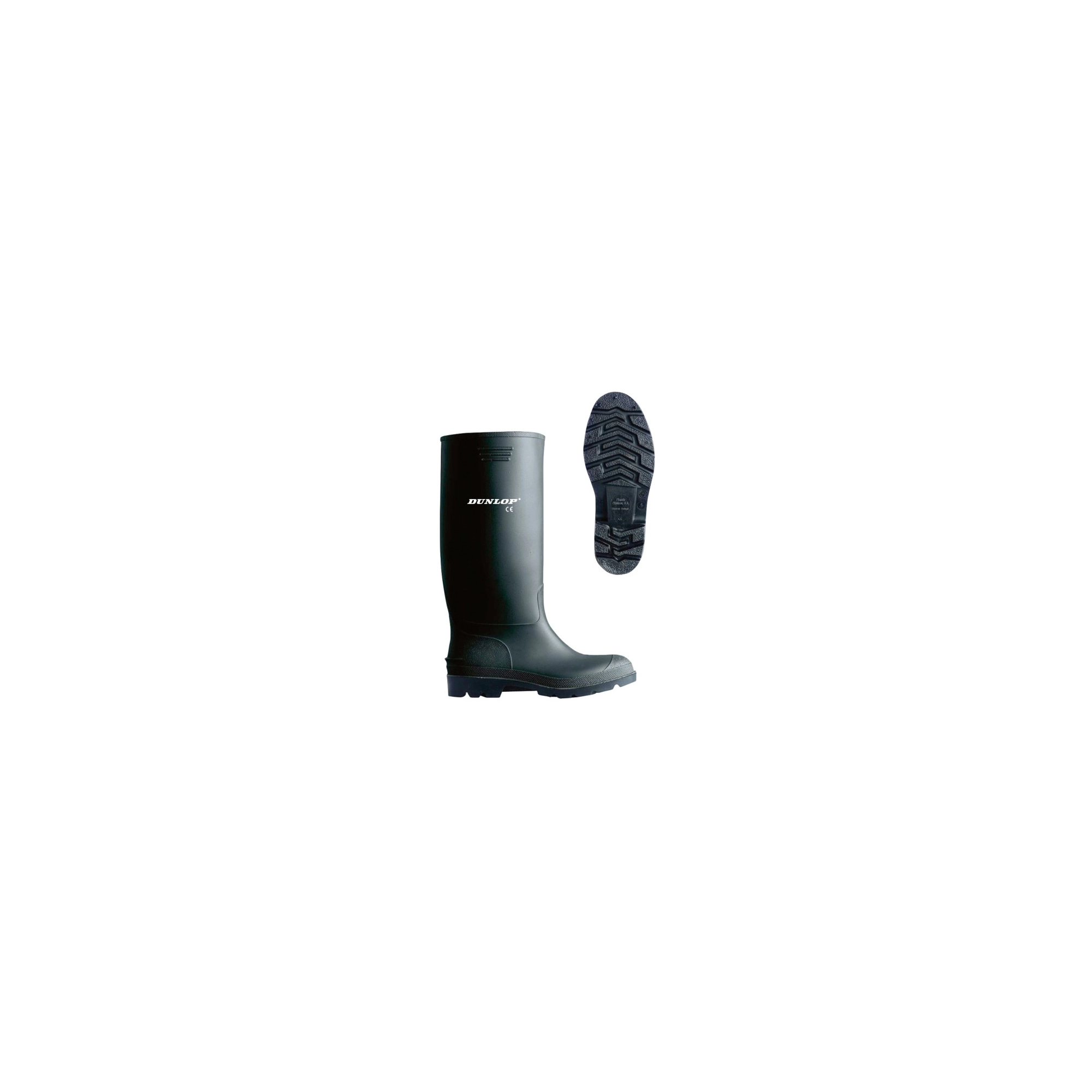 Gumicsizma Fekete Dunlop Pricemastor 39-es