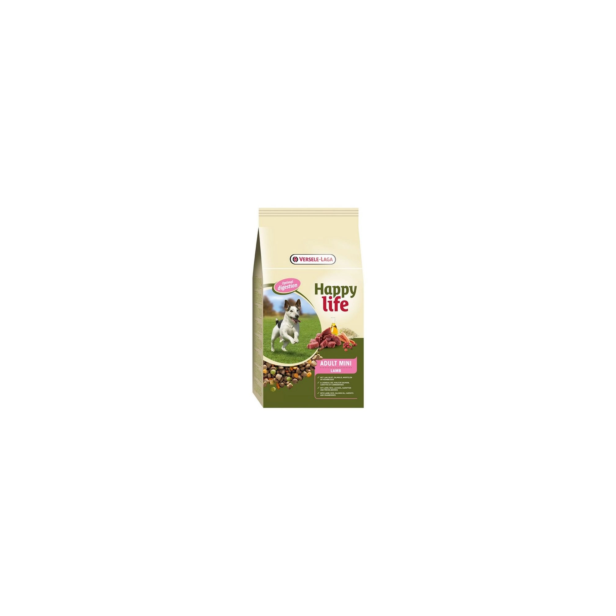 Happy Life Dog Adult Mini Bárány 3kg