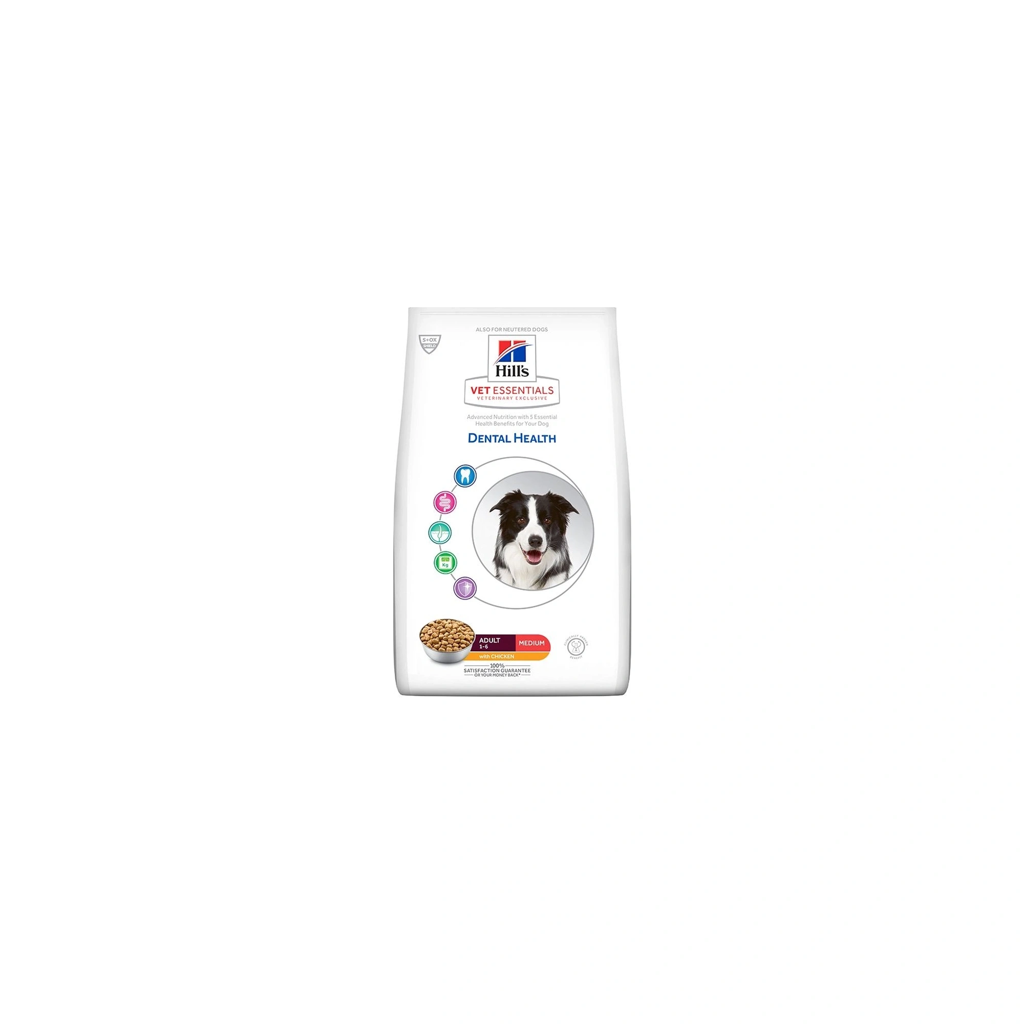 Hill s Vet Essentials Canine Adult Dental Medium Chicken 2kg - csirke