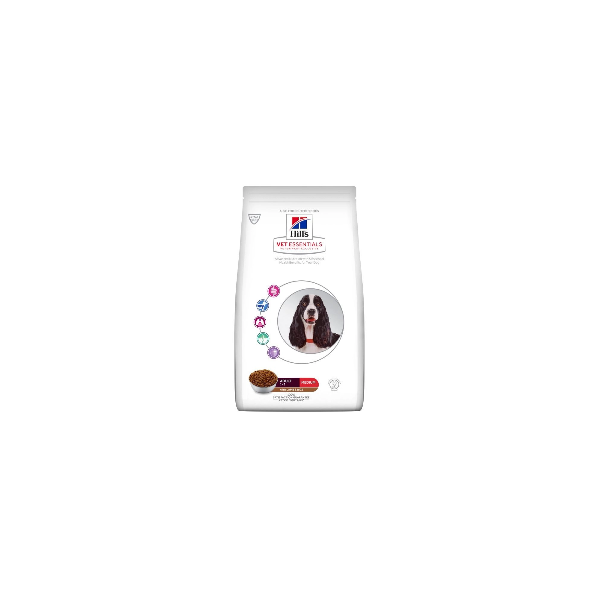 Hill s Vet Essentials Canine Adult Medium Lamb&Rice 2kg - bárány és rizs
