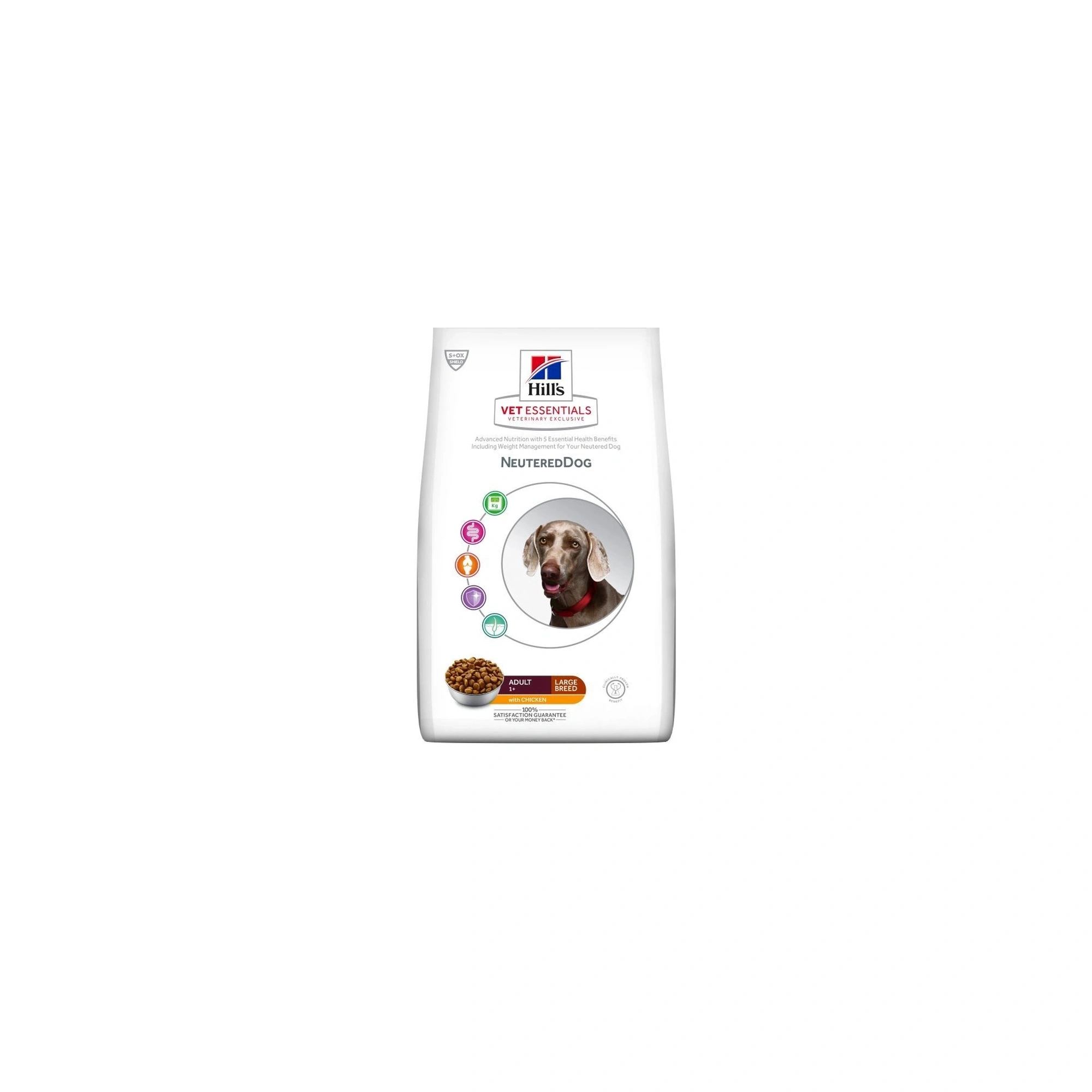 Hill s Vet Essentials Canine Adult Neutered Large Breed Chicken 12kg - csirke