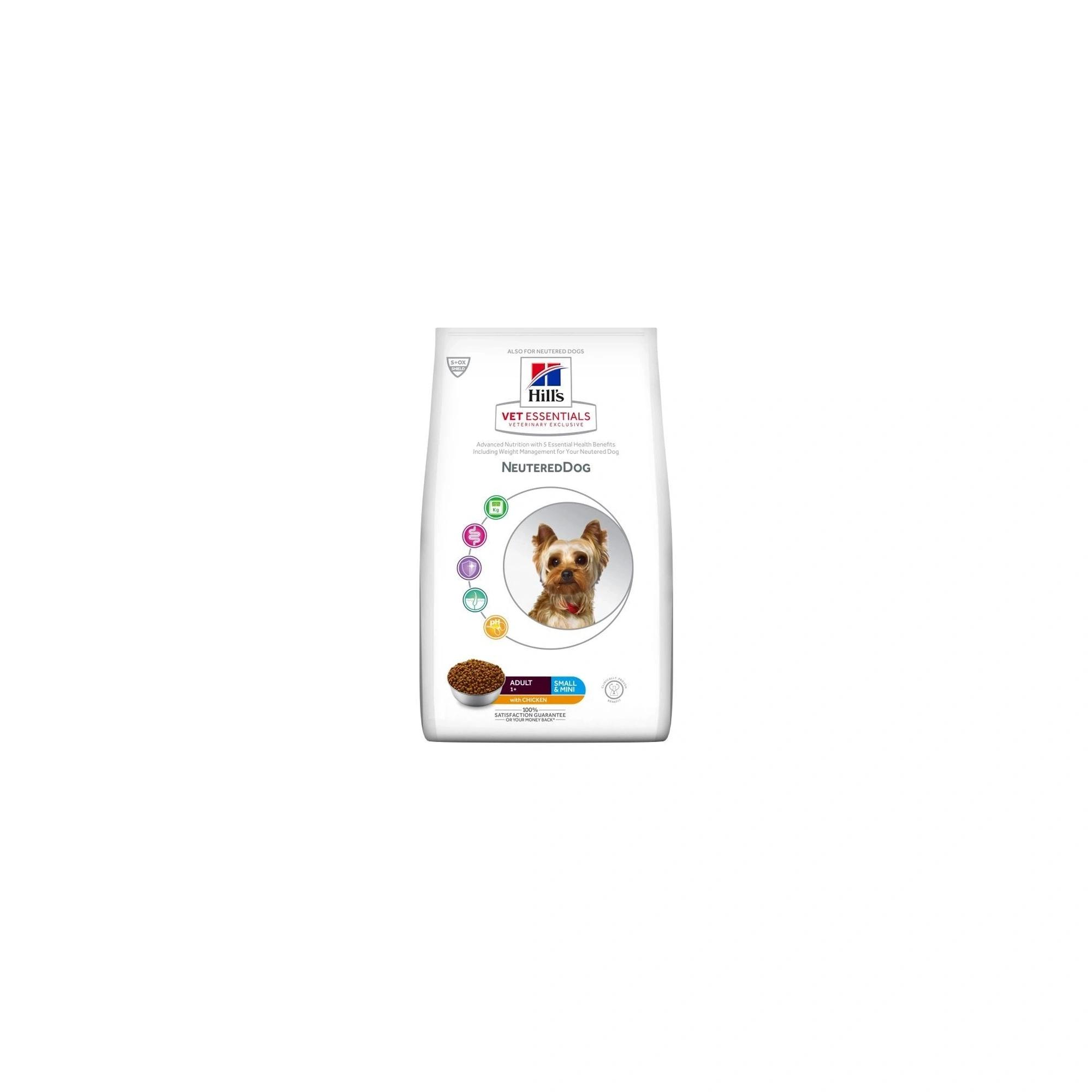 Hill s Vet Essentials Canine Adult Neutered Small&Miniature Chicken 1.5kg - csirke