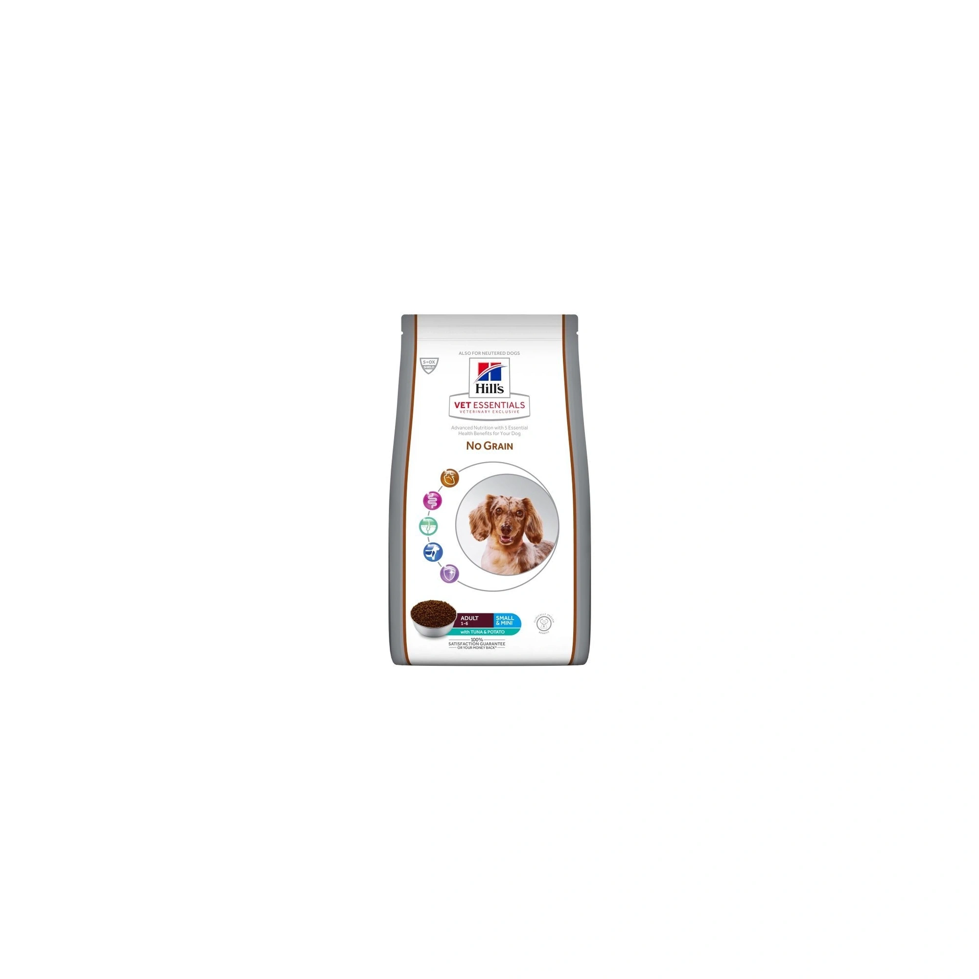 Hill s Vet Essentials Canine Adult No grain Small&Miniature Tuna&Potato 7kg - tonhal és burgonya