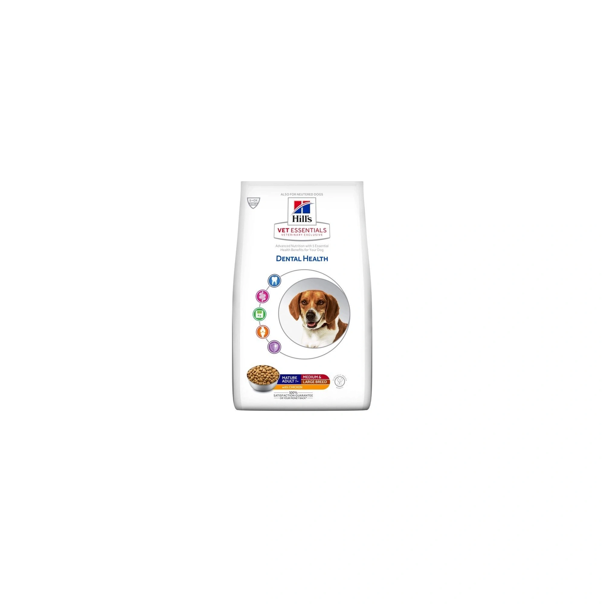 Hill s Vet Essentials Canine Mature Dental Medium & Large Breed Chicken 10kg - csirke